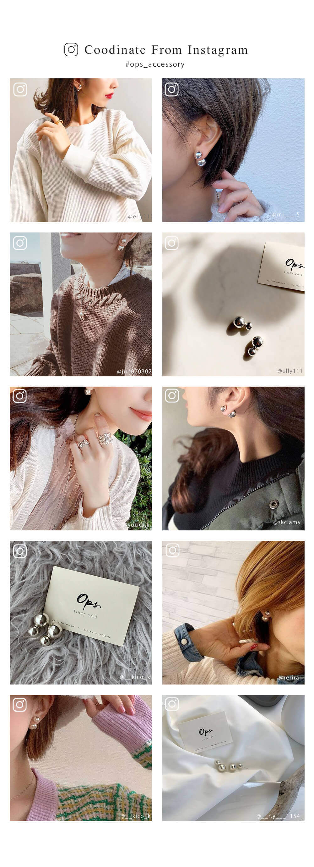 Silver925 Round Ball Stud Earrings | PALLO