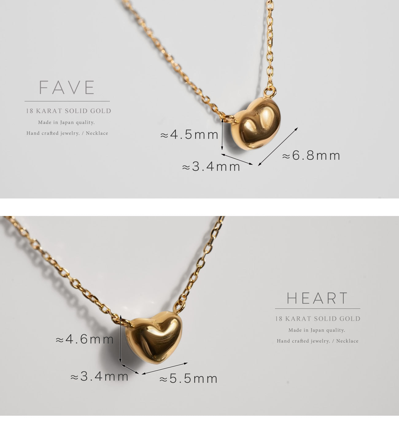 K18 Petit Grain Necklace | MOLLICA NECKLACE