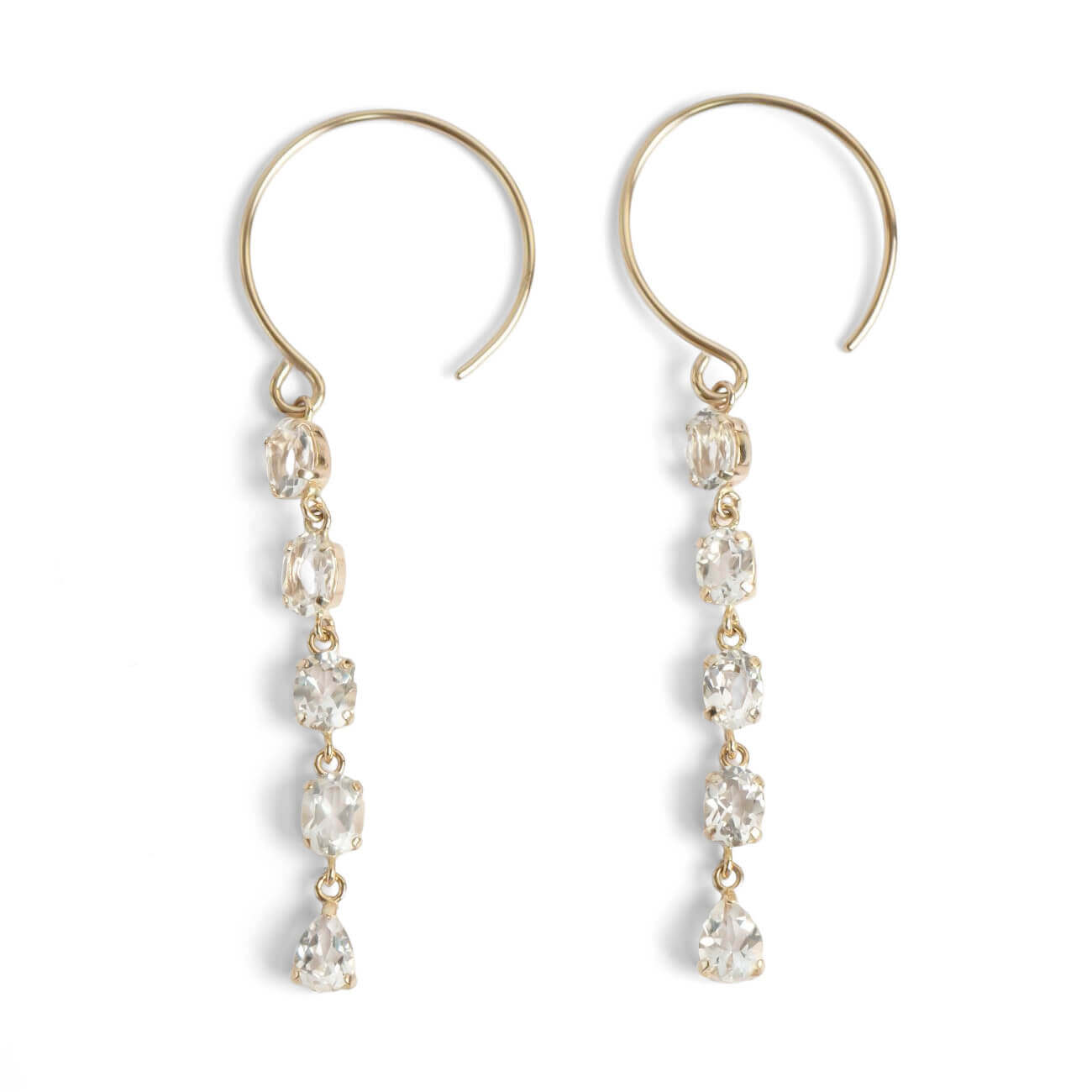 5 stations gemstone Earring | TRESOR CINQ PIERCE