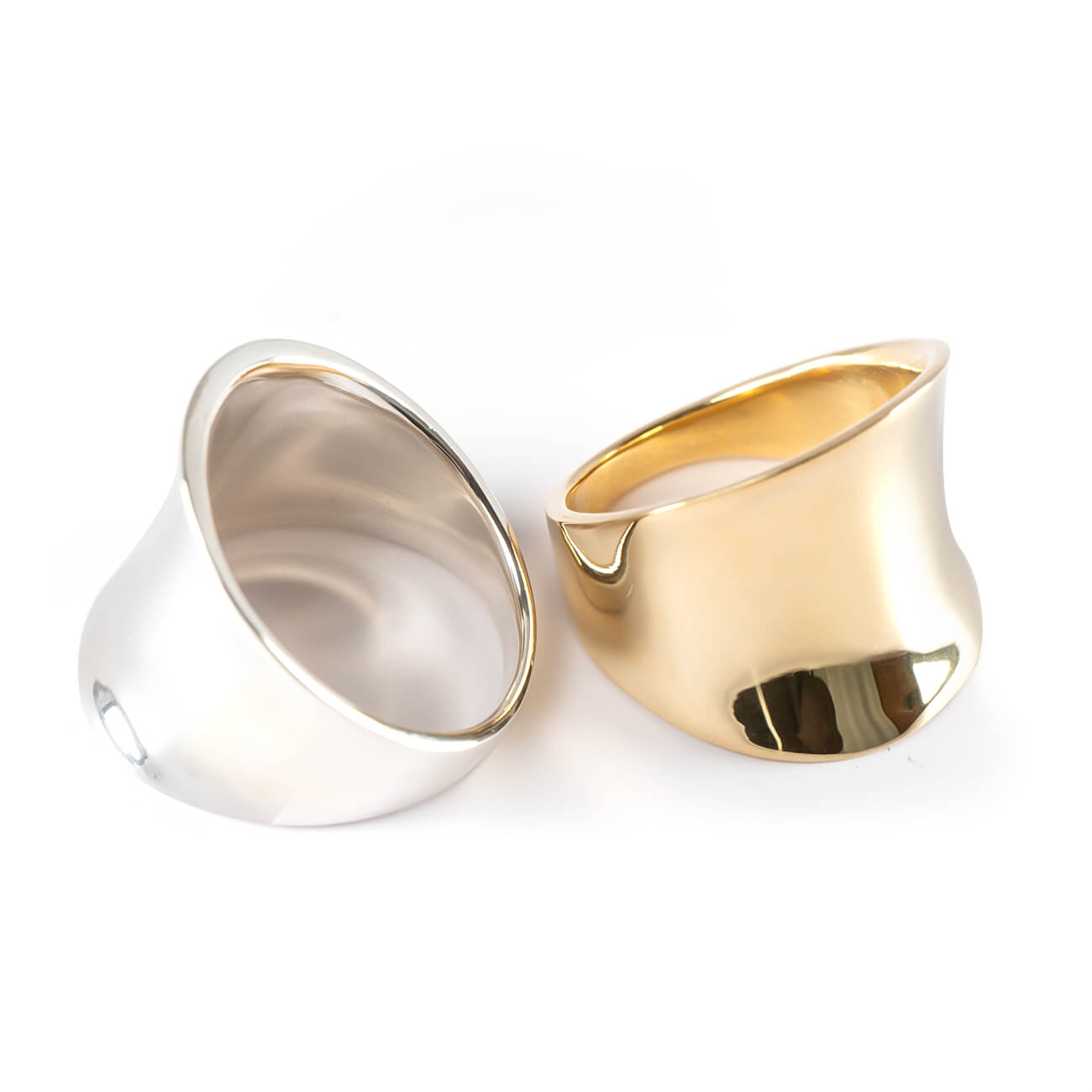 Silver925 Curved Tube RIng | AVIOR