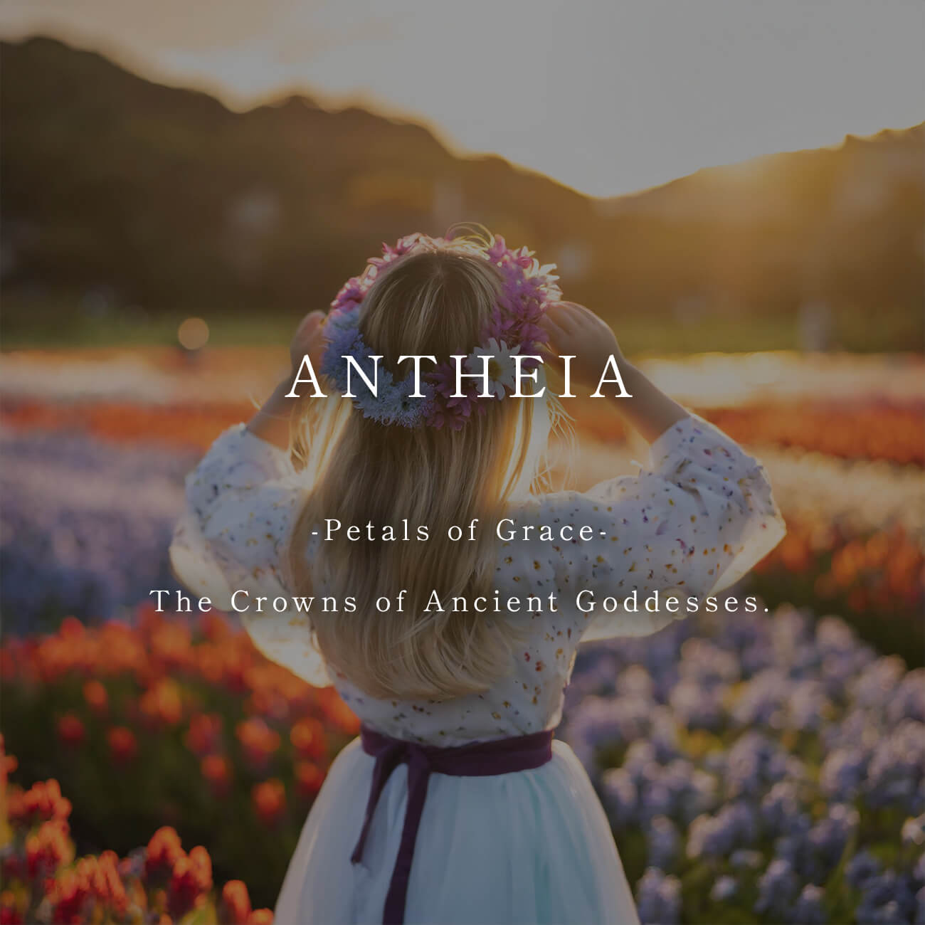 Multi Color Eternity Gemstone Ring | ANTHEIA-VER