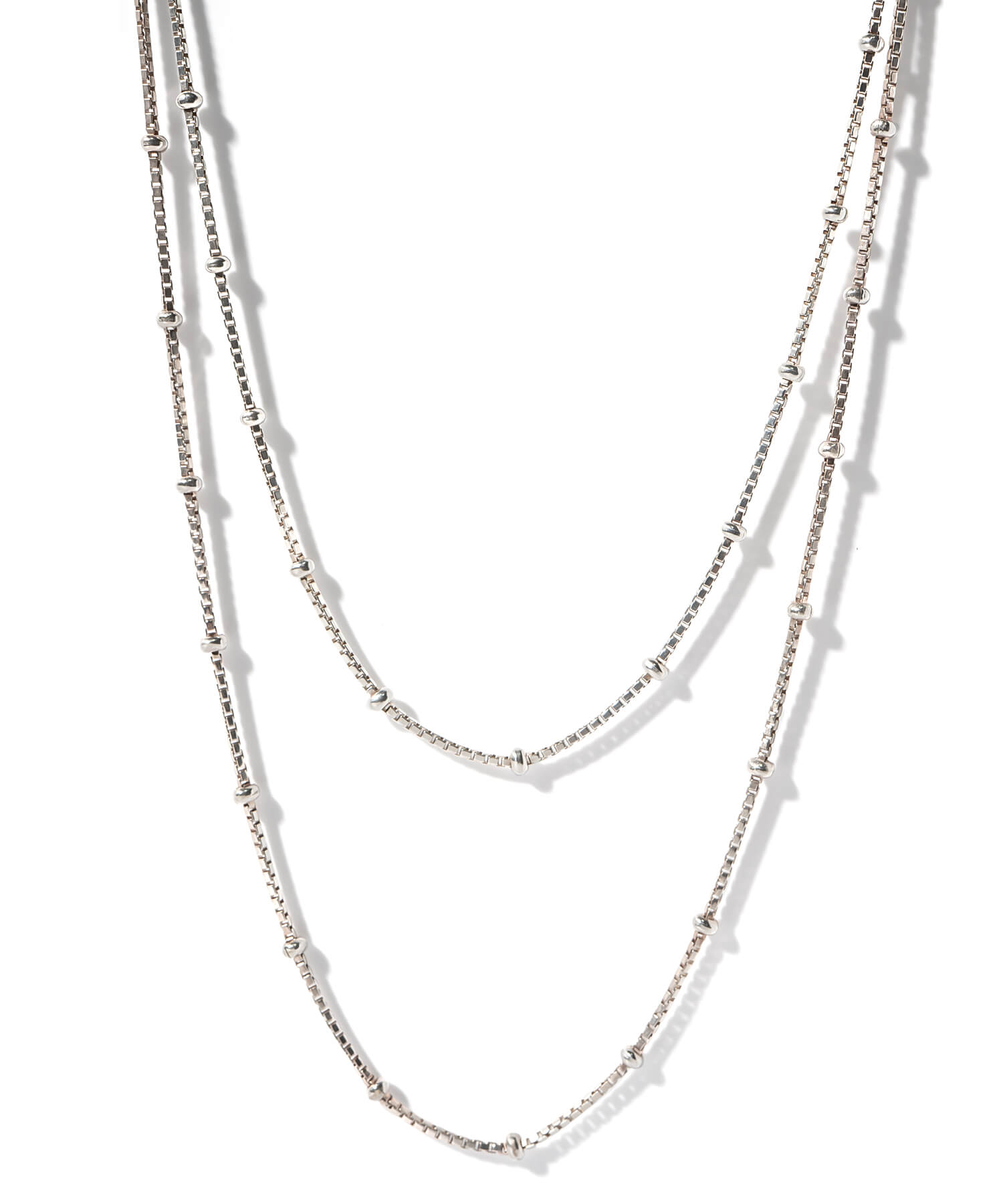18K Gold Plated Sterling Silver Satellite Dot Chain Necklace | ARETE