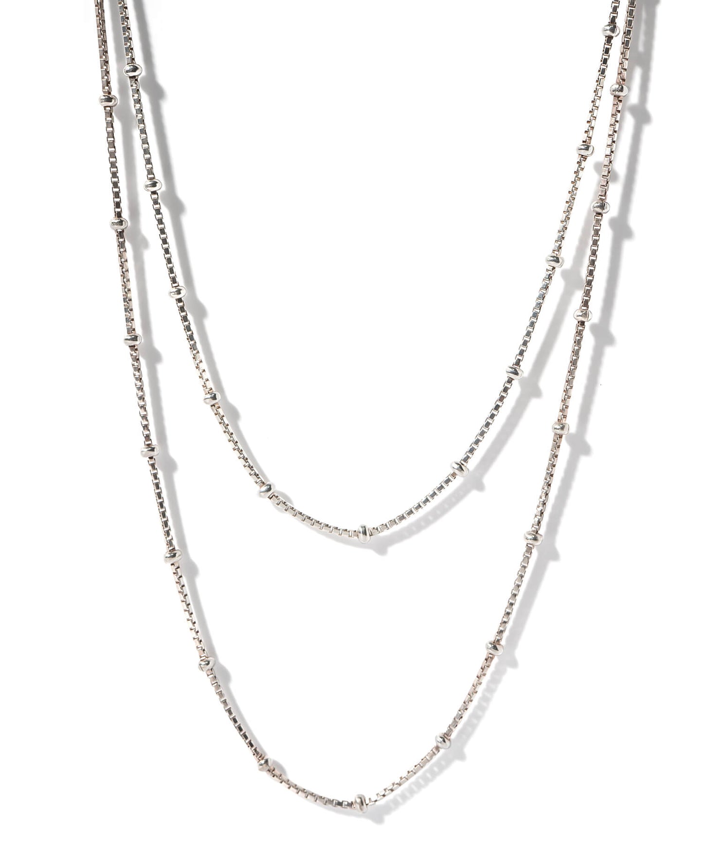Silver925 Satellite Dot Chain Necklace | ARETE