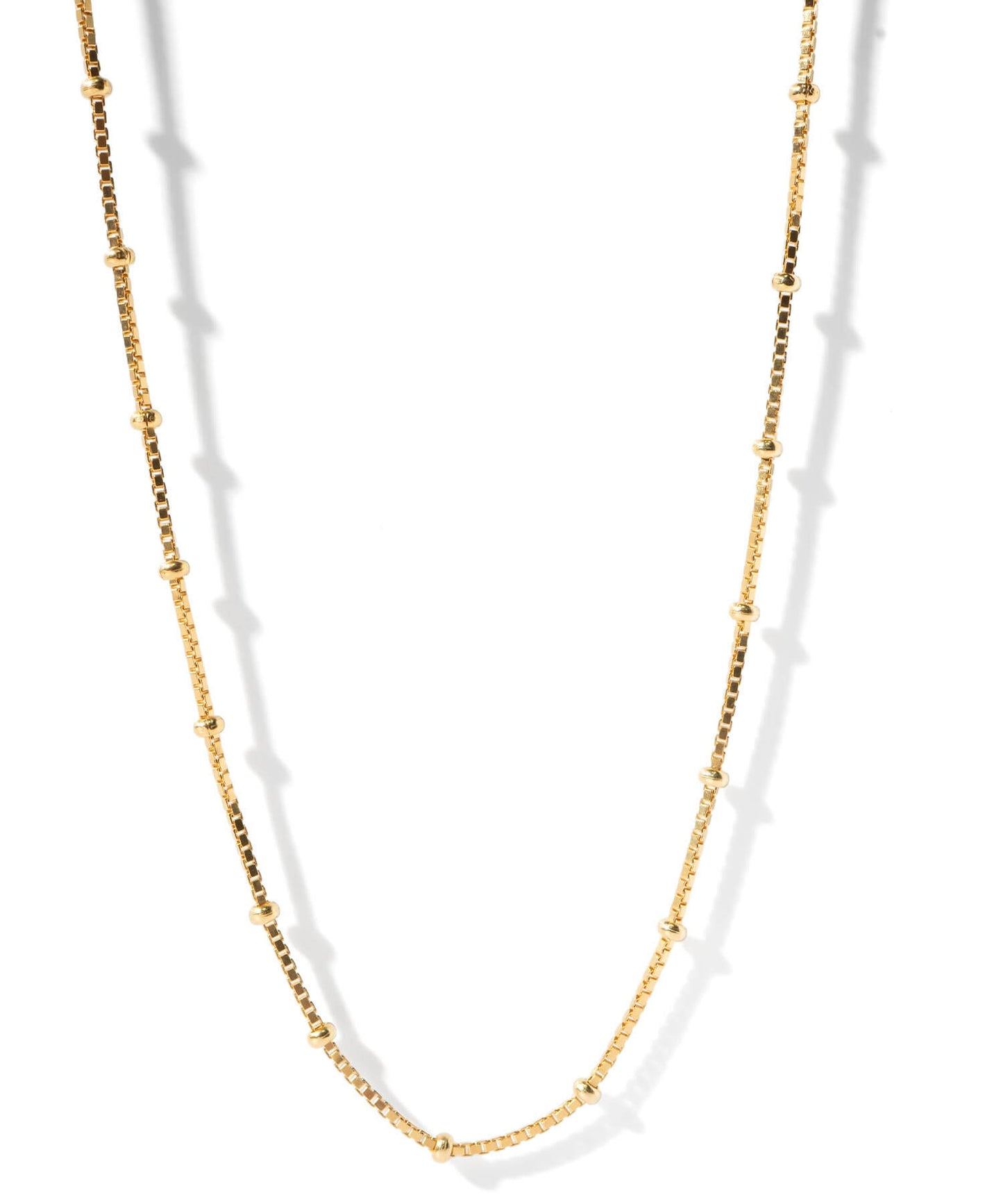 Silver925 Satellite Dot Chain Short Necklace | ARETE-SHORT