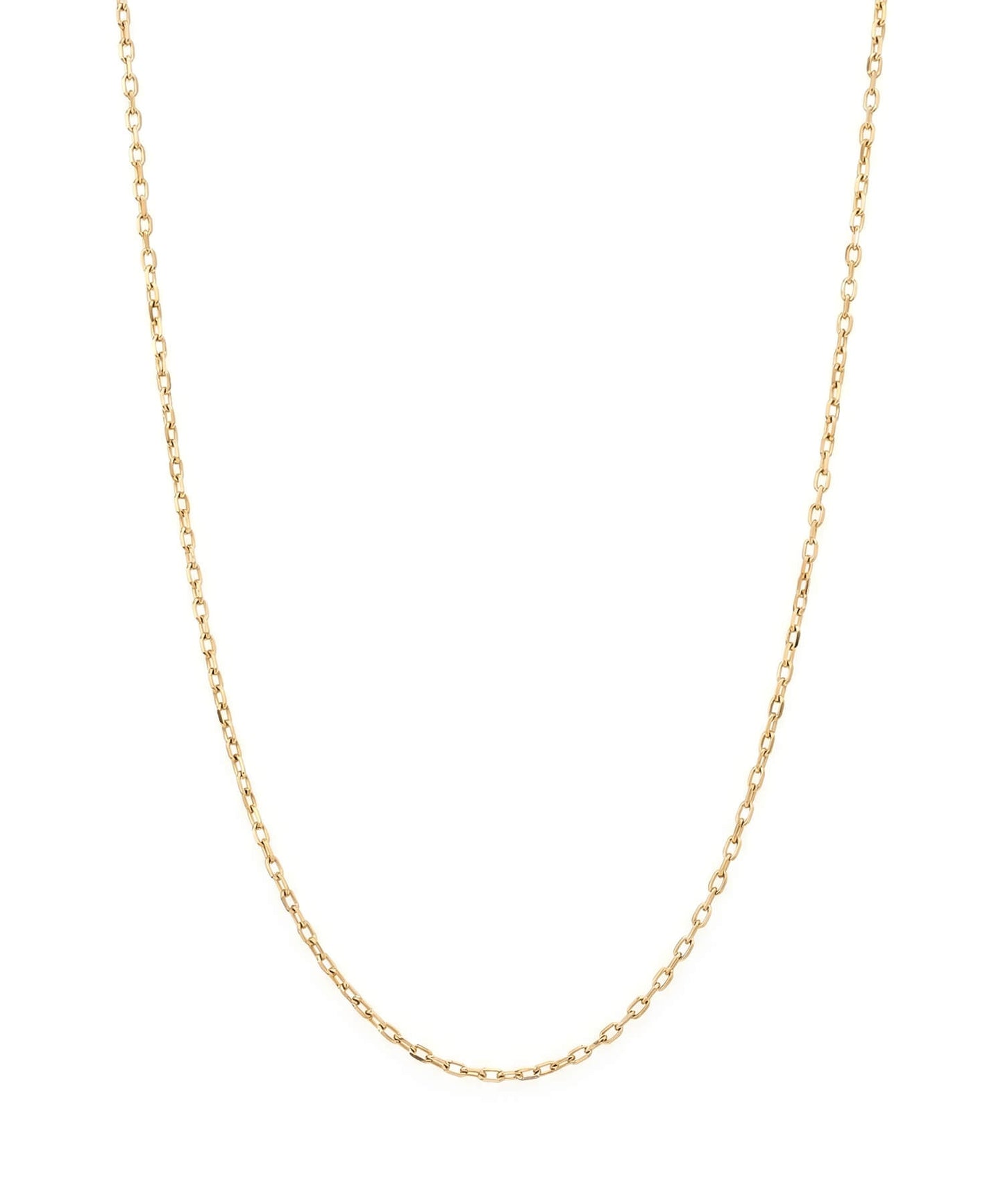 K18 Delicate Cable Chain Necklace | ARIADNE-AIR-NK