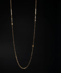 18K Gold Delicate Cable Chain Necklace | ARIADNE-AIR