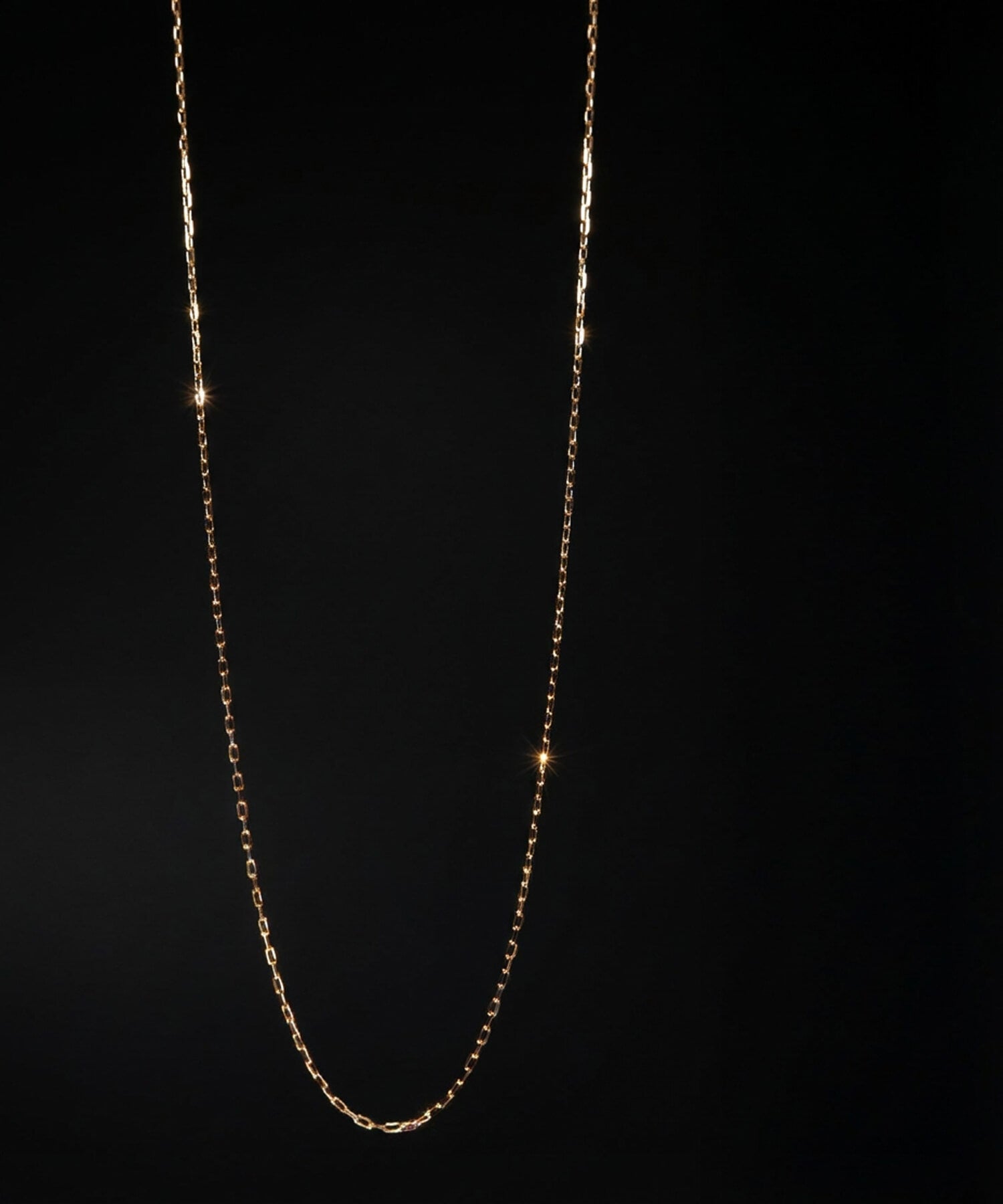 18K Gold Delicate Cable Chain Necklace | ARIADNE-AIR