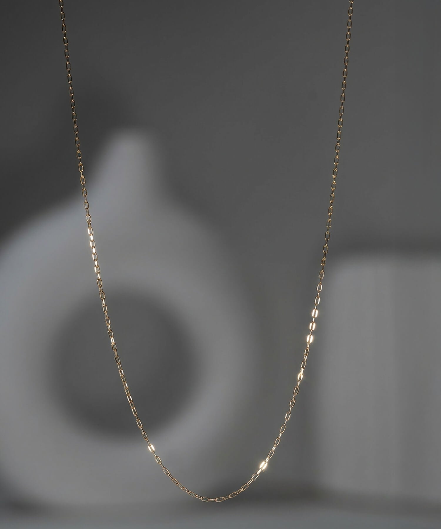 18K Gold Delicate Cable Chain Necklace | ARIADNE-AIR