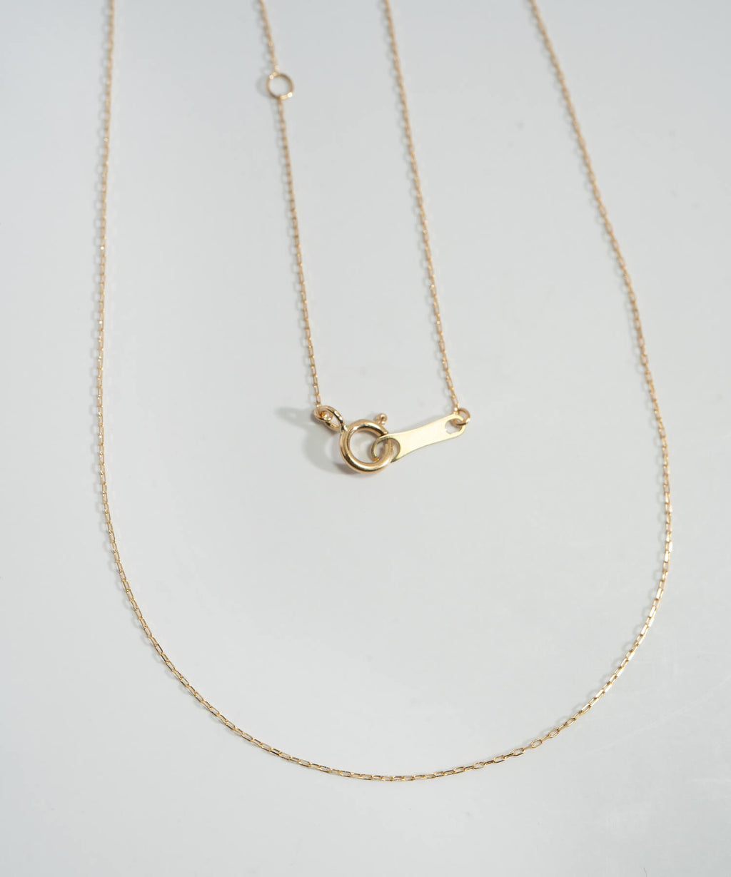 18K Gold Delicate Cable Chain Necklace | ARIADNE-AIR