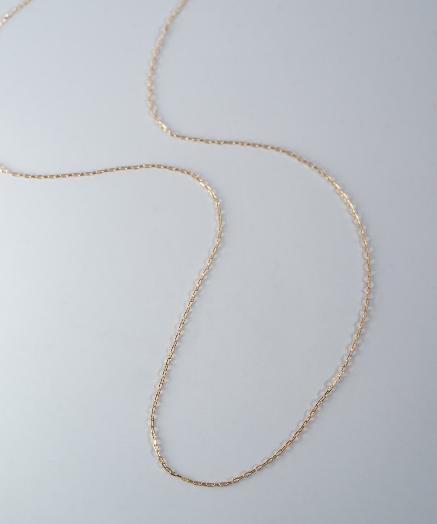 K18 Delicate Cable Chain Necklace | ARIADNE-AIR-NK