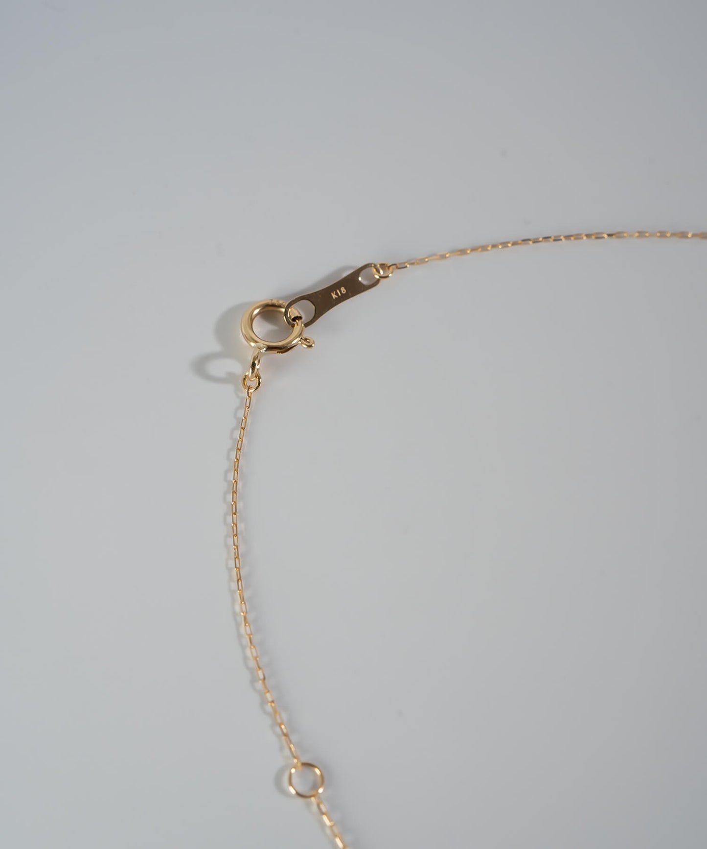 K18 Delicate Cable Chain Necklace | ARIADNE-AIR-NK