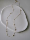 18K Gold Ball Chain Necklace | ARIADNE-ORBIS