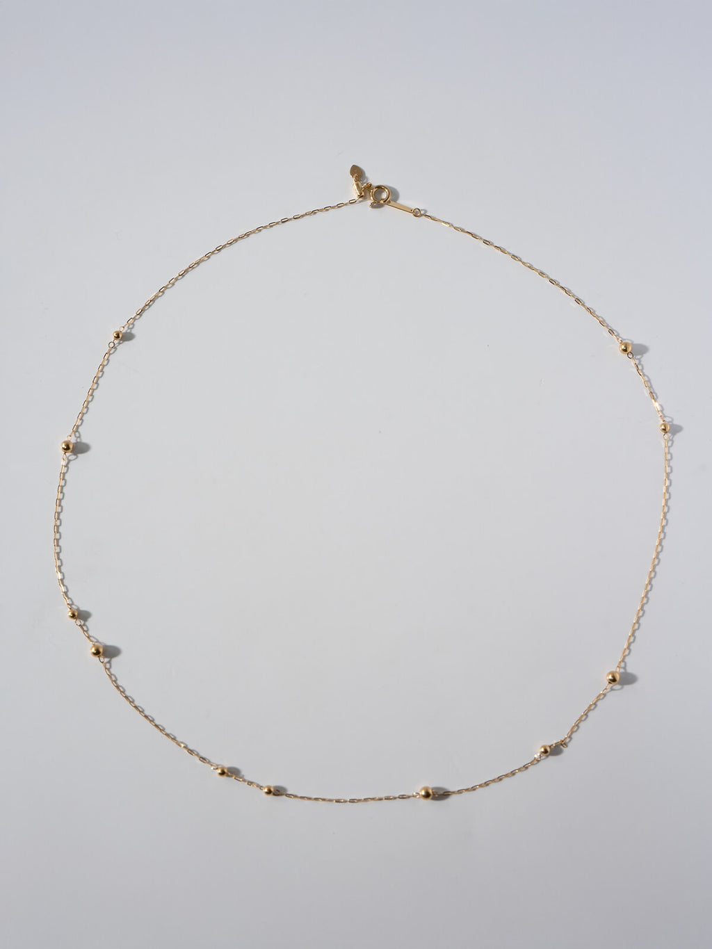 18K Gold Ball Chain Necklace | ARIADNE-ORBIS