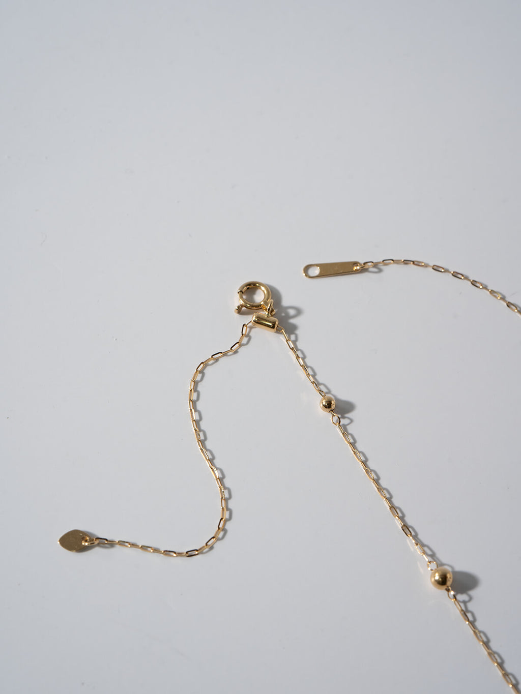 18K Gold Ball Chain Necklace | ARIADNE-ORBIS