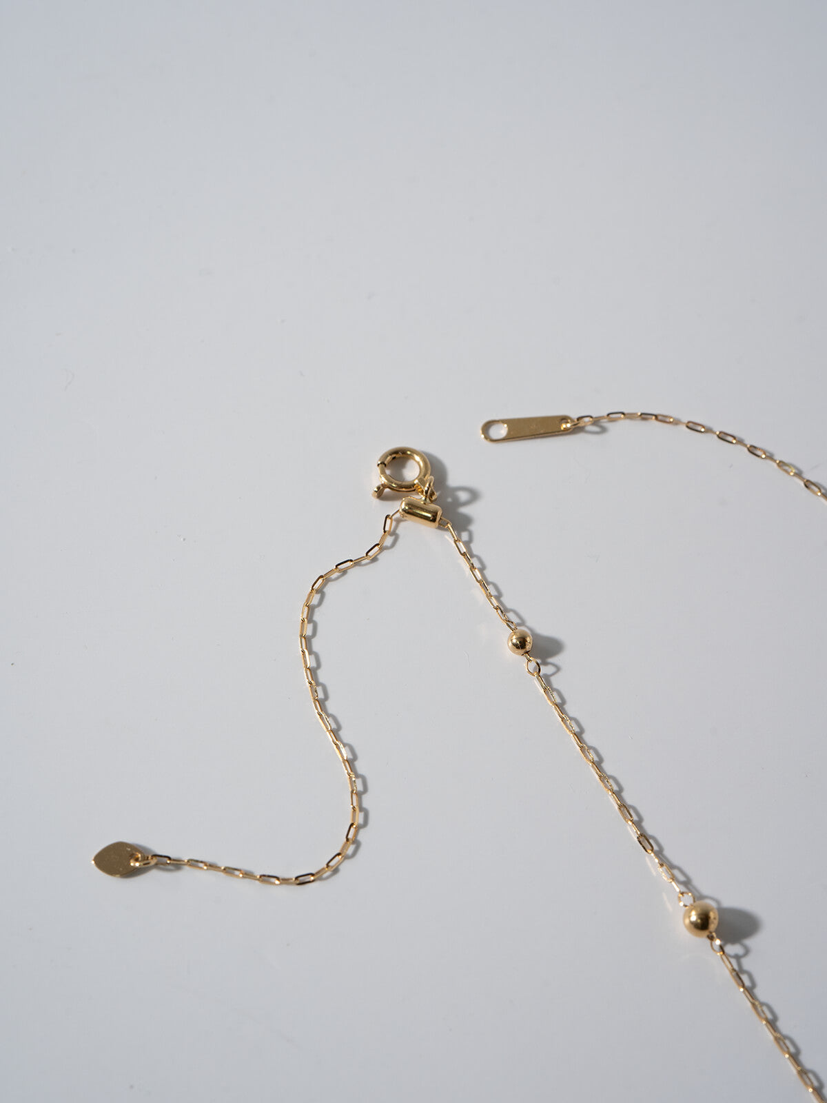18K Gold Ball Chain Necklace | ARIADNE-ORBIS