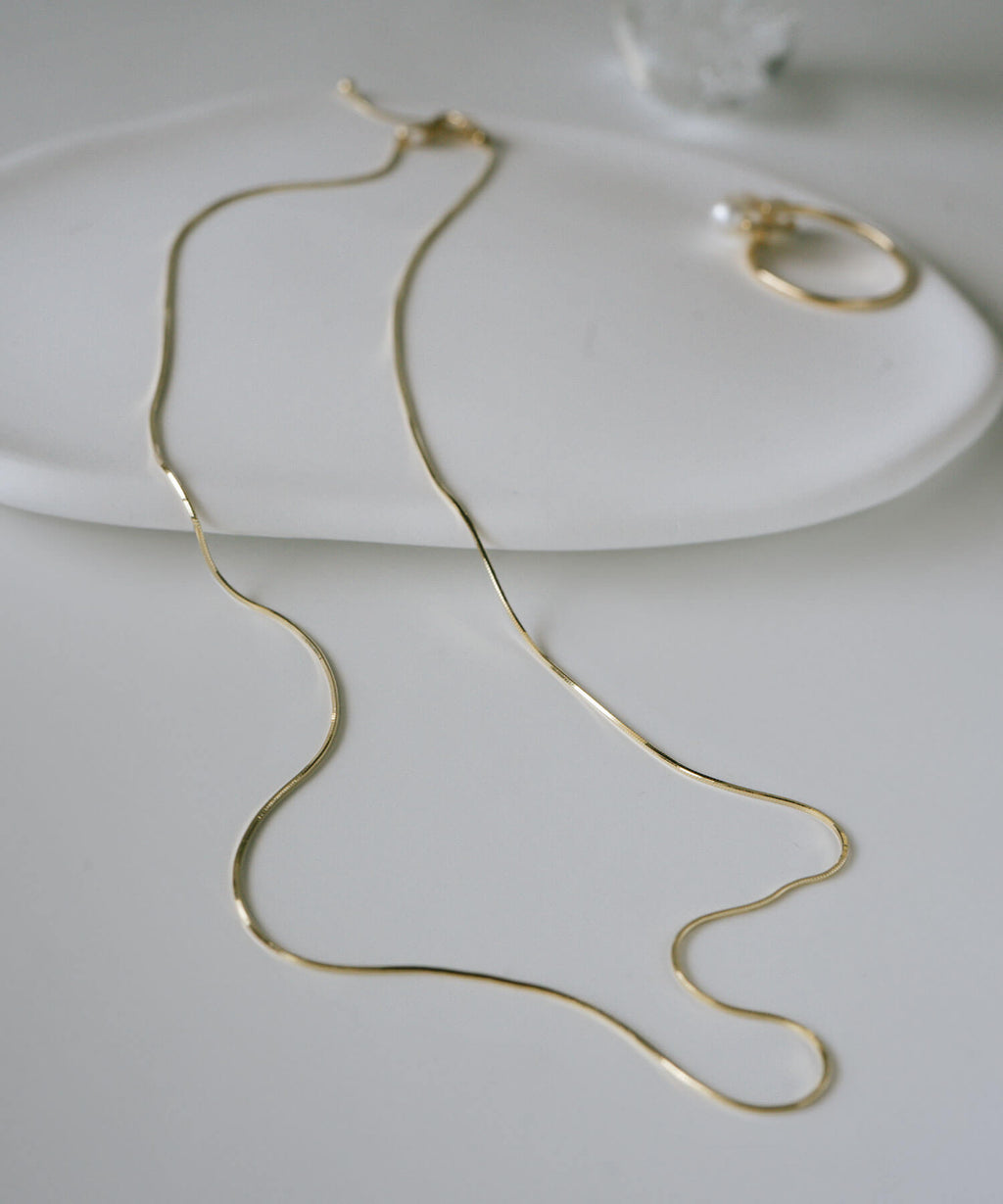 18K Gold Silken Radiance Necklace | ARIADNE-SERA