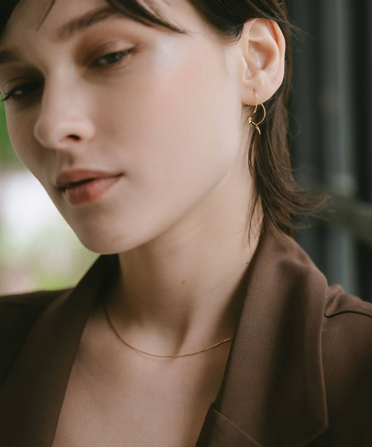 18K Gold Silken Radiance Necklace | ARIADNE-SERA