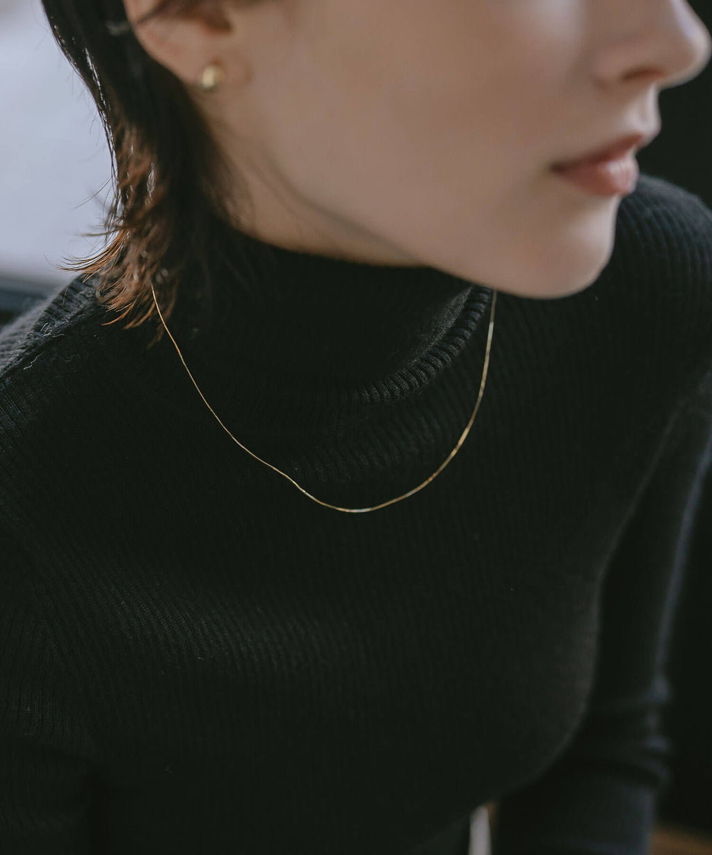 18K Gold Silken Radiance Necklace | ARIADNE-SERA