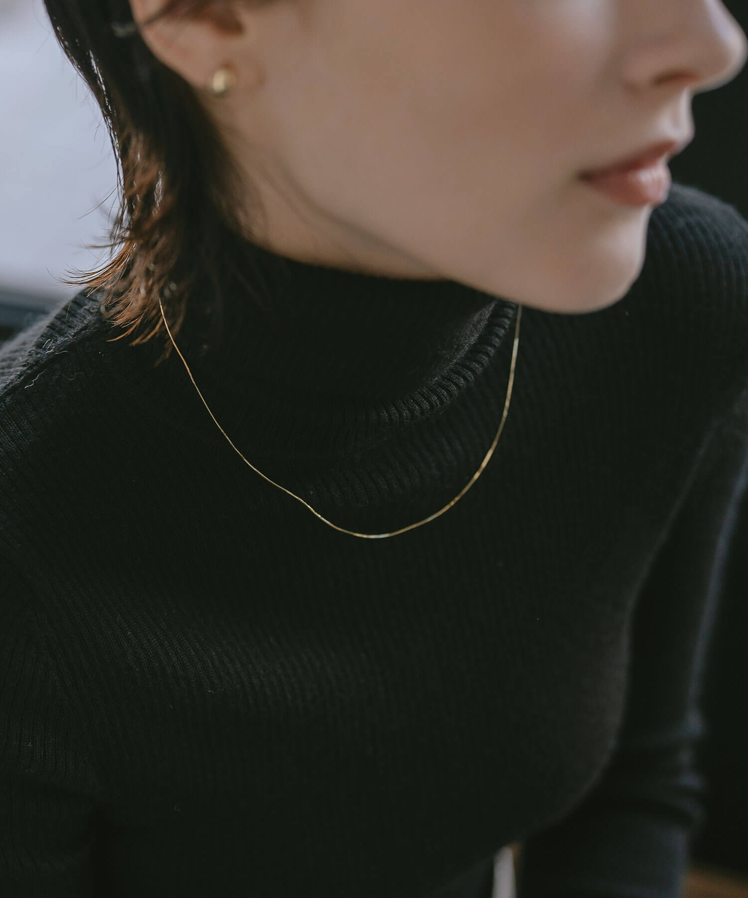 18K Gold Silken Radiance Necklace | ARIADNE-SERA