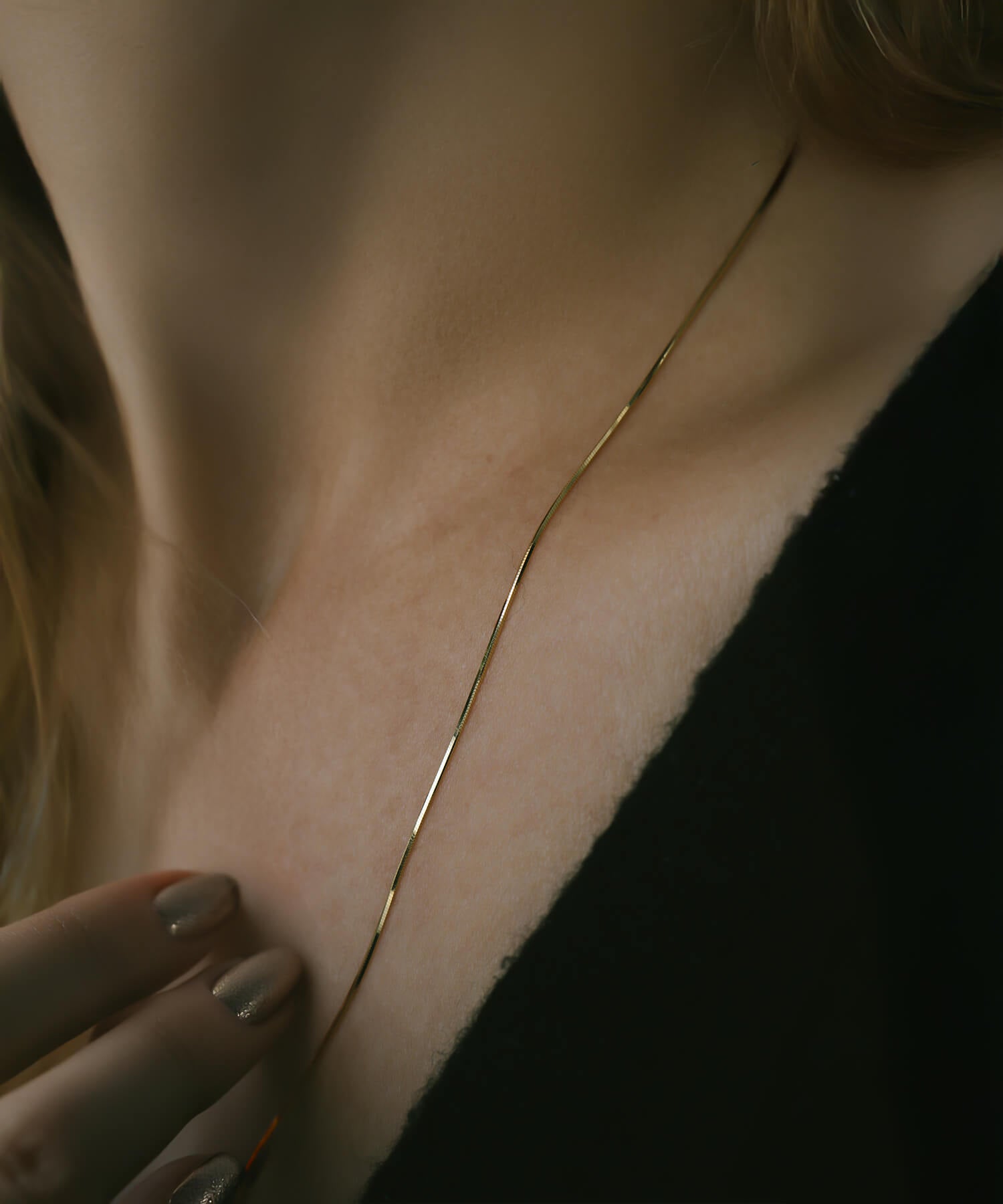 18K Gold Silken Radiance Necklace | ARIADNE-SERA