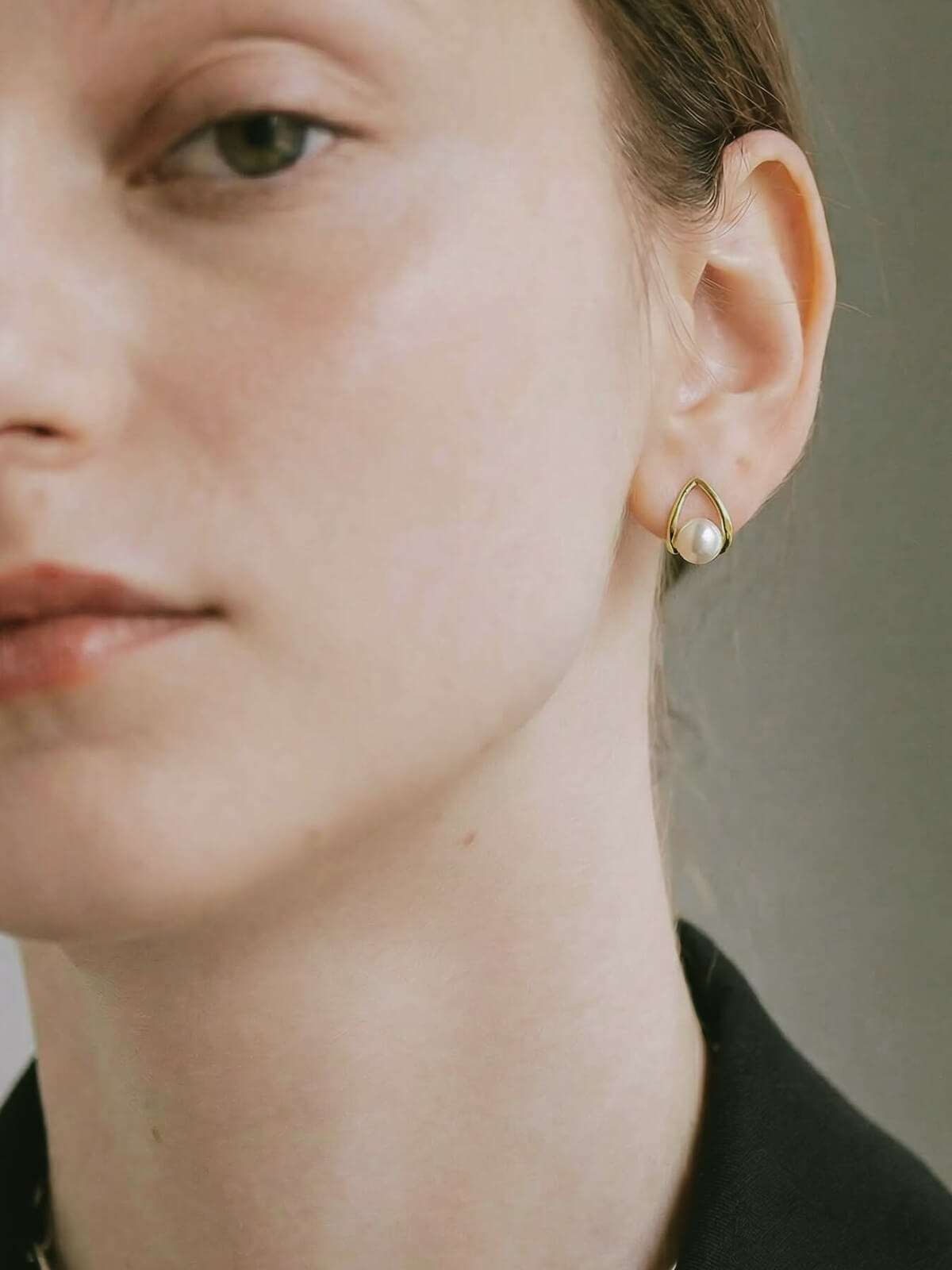 Silver925 drop pearl Earrings | ARNE-PE