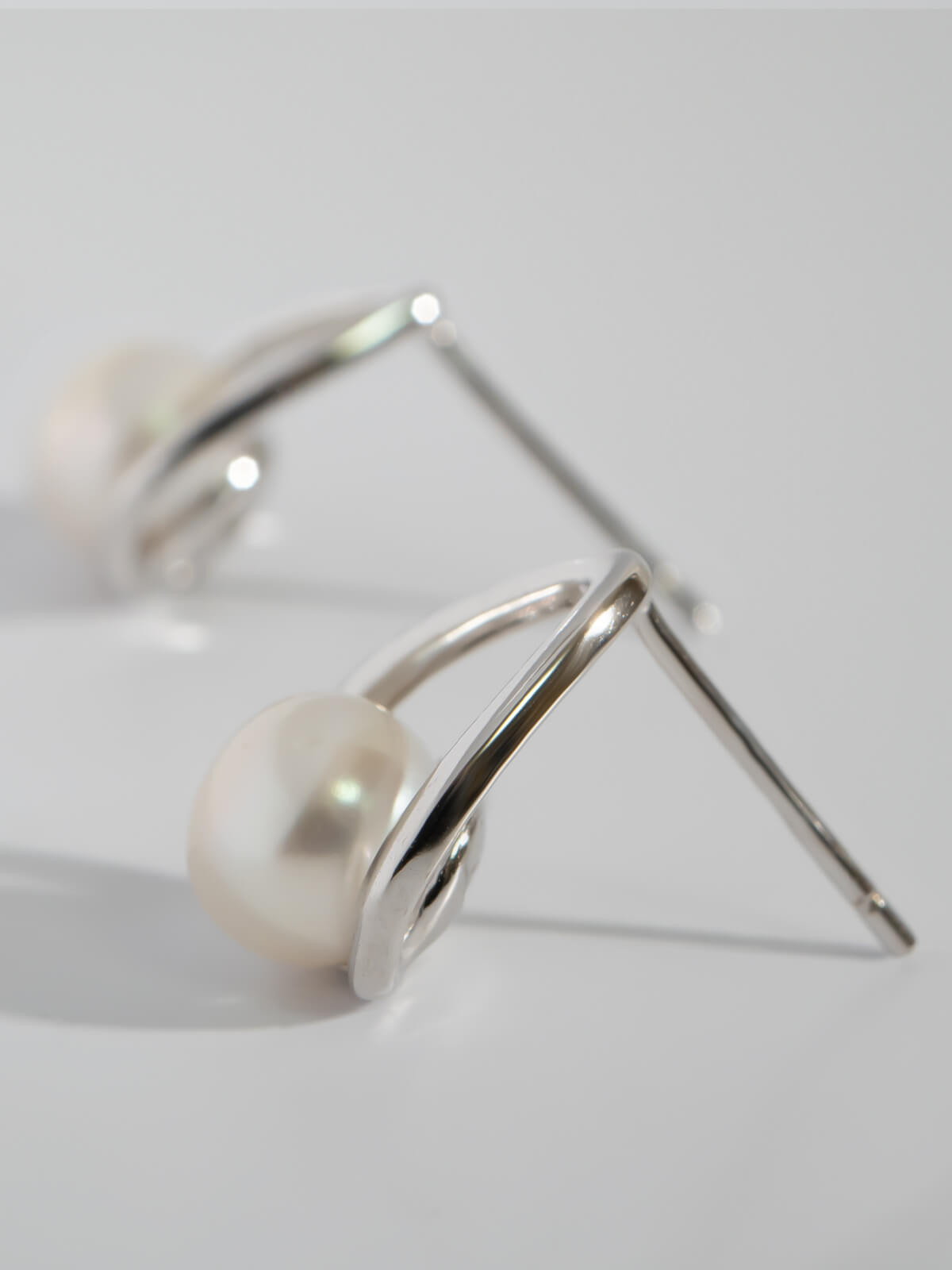 Silver925 drop pearl Earrings | ARNE-PE