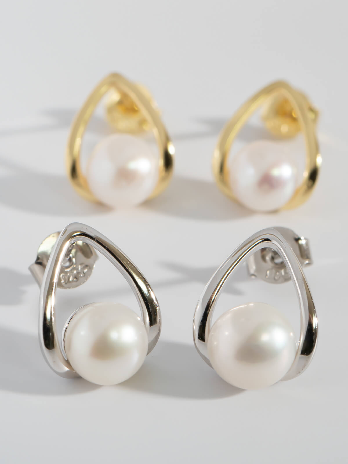 Silver925 drop pearl Earrings | ARNE-PE