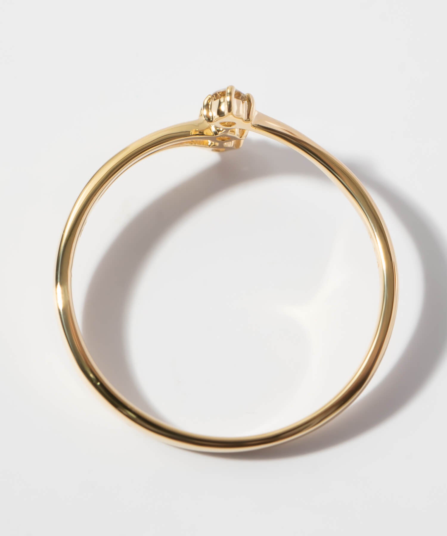 18K Gold Triple Diamond Ring | ASTERI ORION