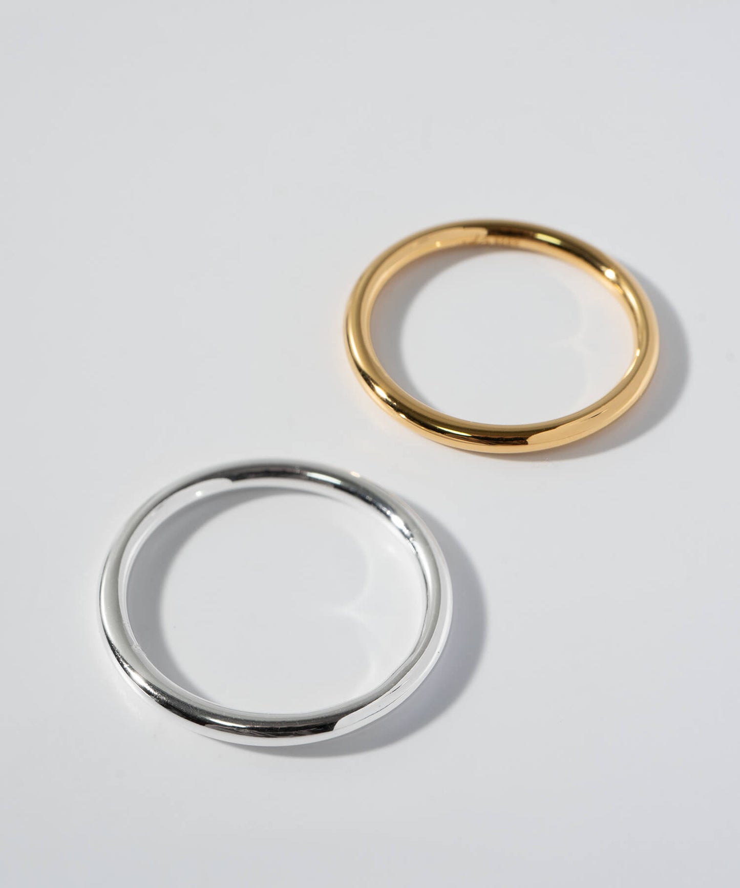 Full Round Plain Band Ring 2mm | AUREOLA-2MM