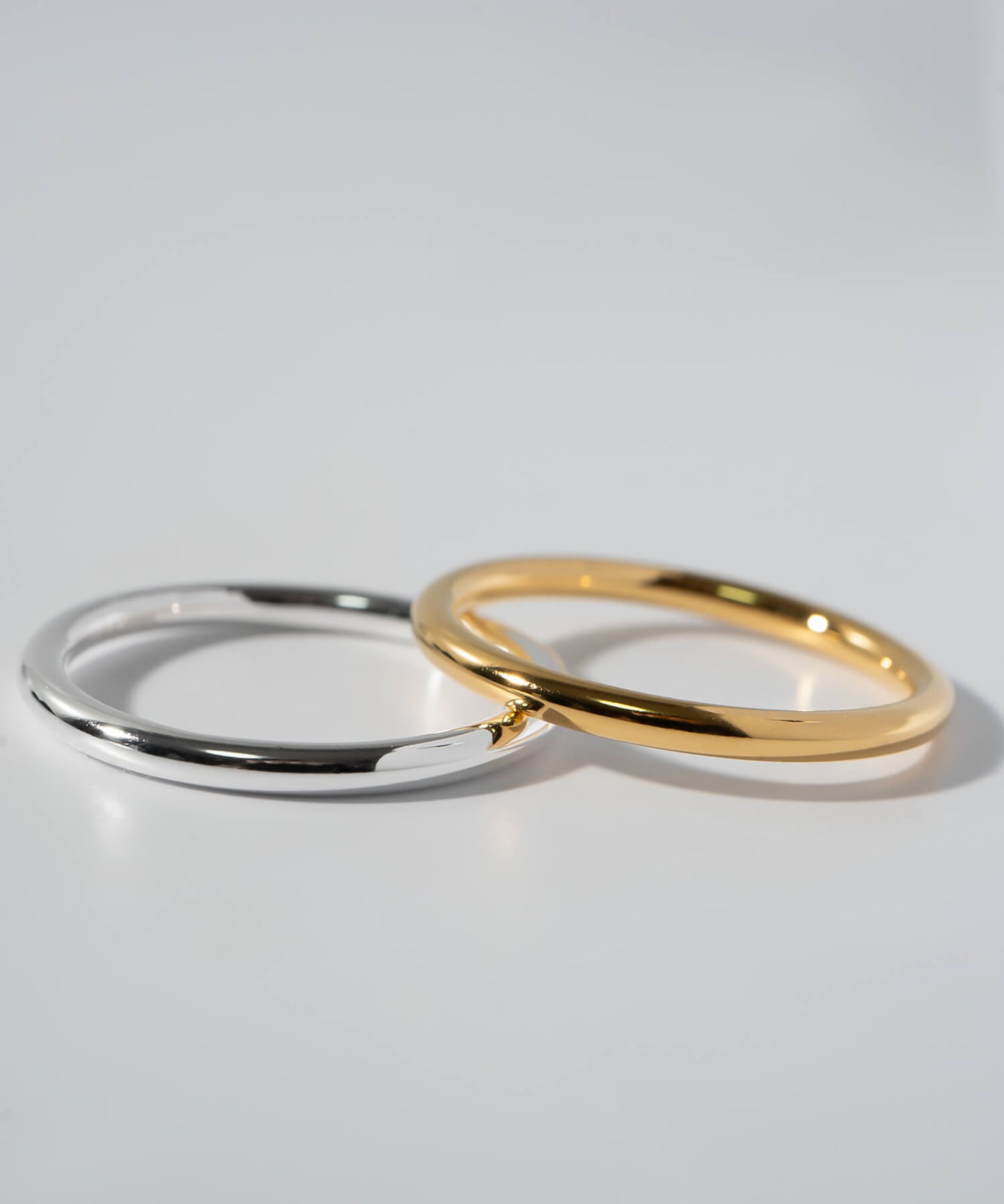 Full Round Plain Band Ring 2mm | AUREOLA-2MM