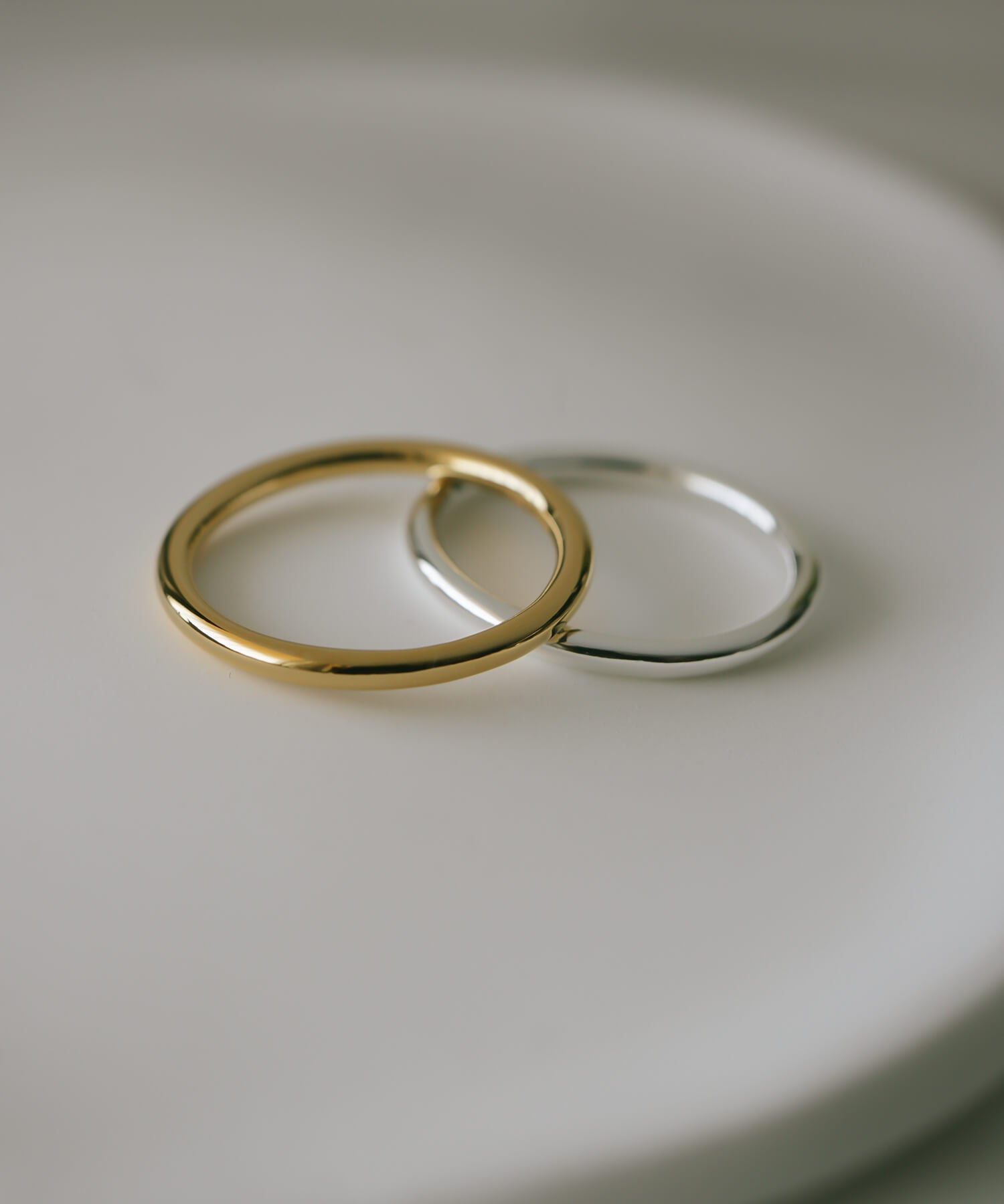 Ops 2 Rings Full Round Plain Band Ring 2mm | Ops. – Ops. Jewelry