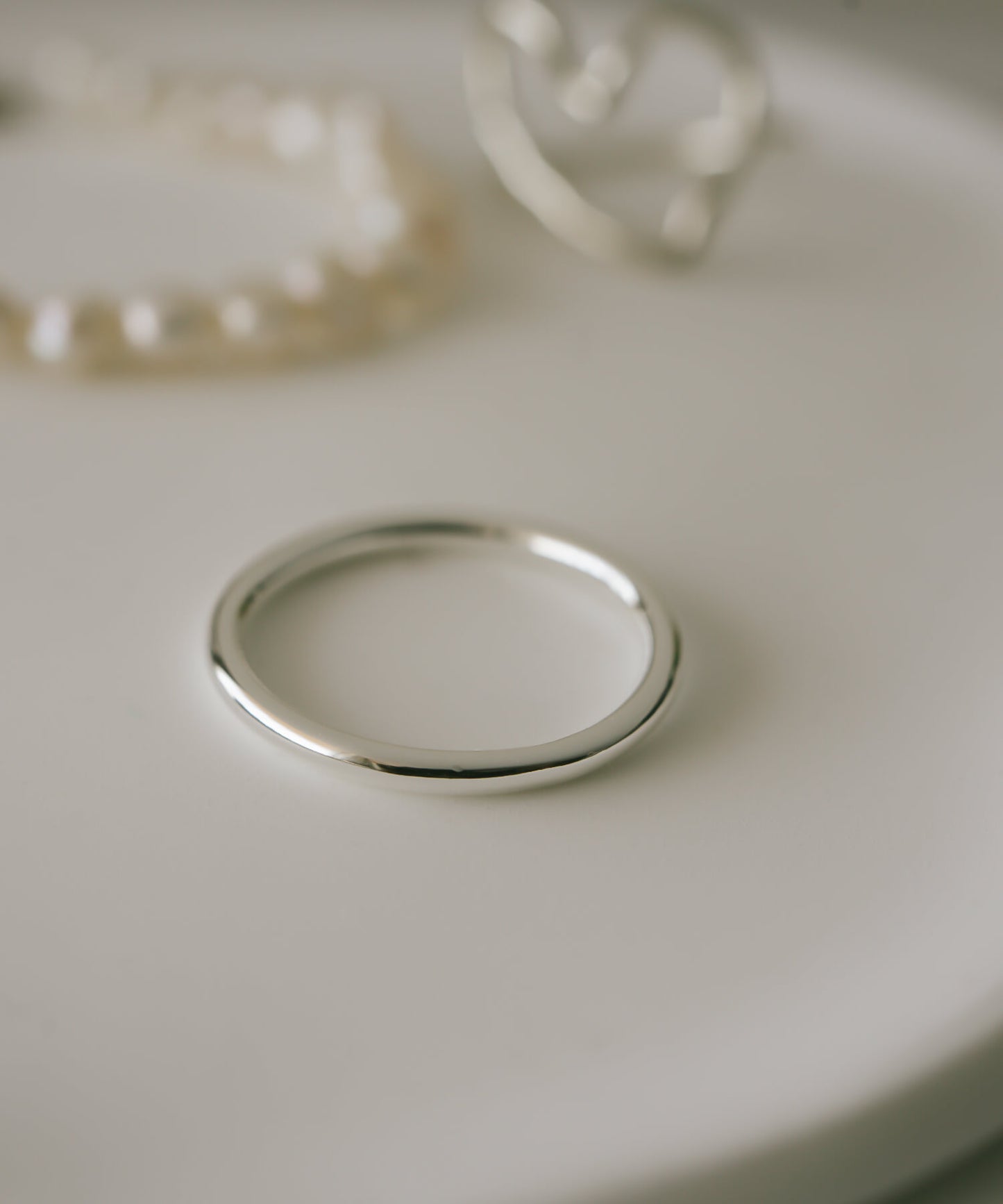 Full Round Plain Band Ring 2mm | AUREOLA-2MM