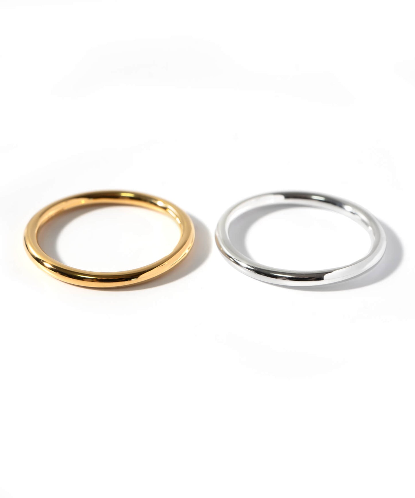 Full Round Plain Band Ring 2mm | AUREOLA-2MM