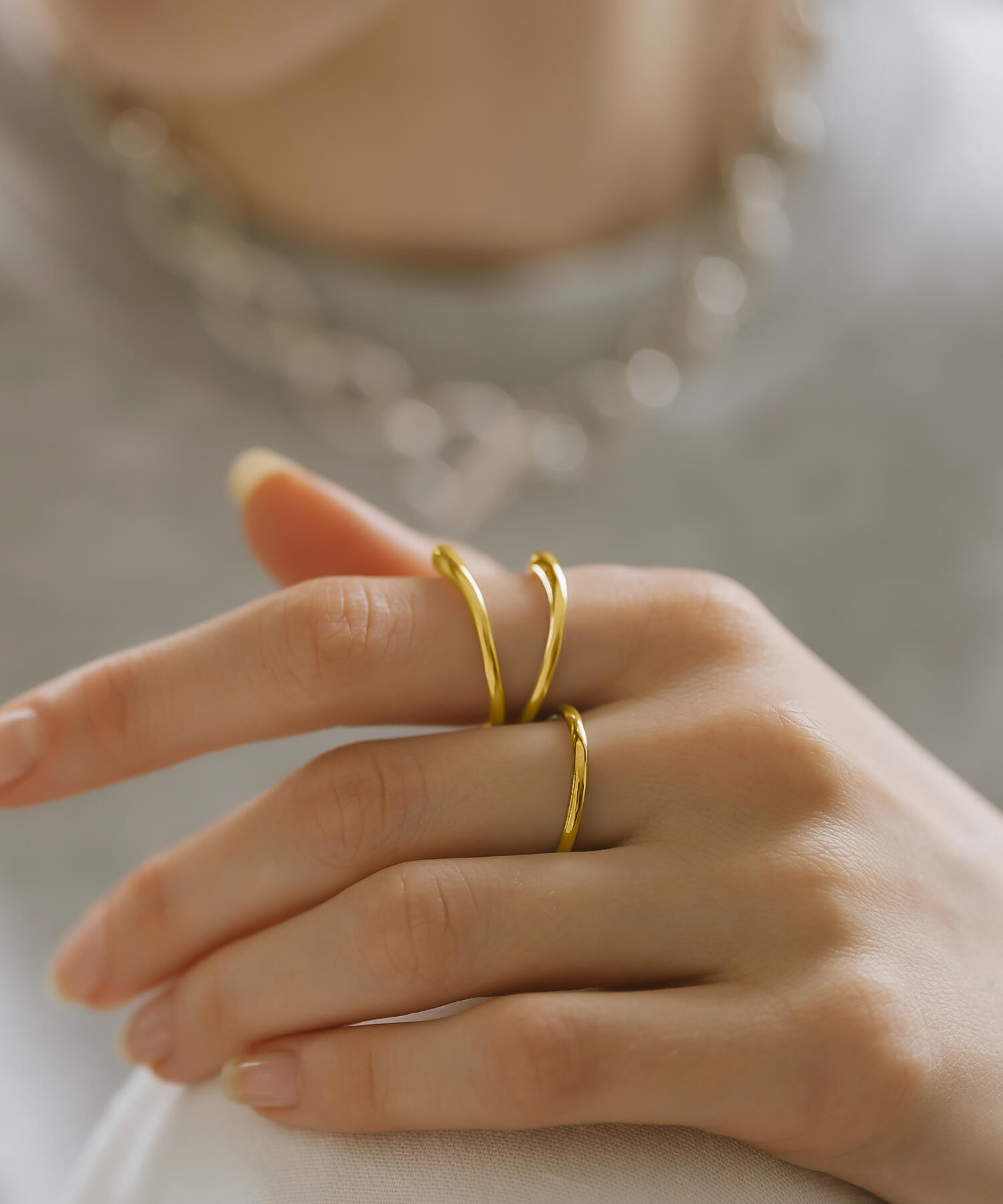 Full Round Plain Band Ring 2mm | AUREOLA-2MM
