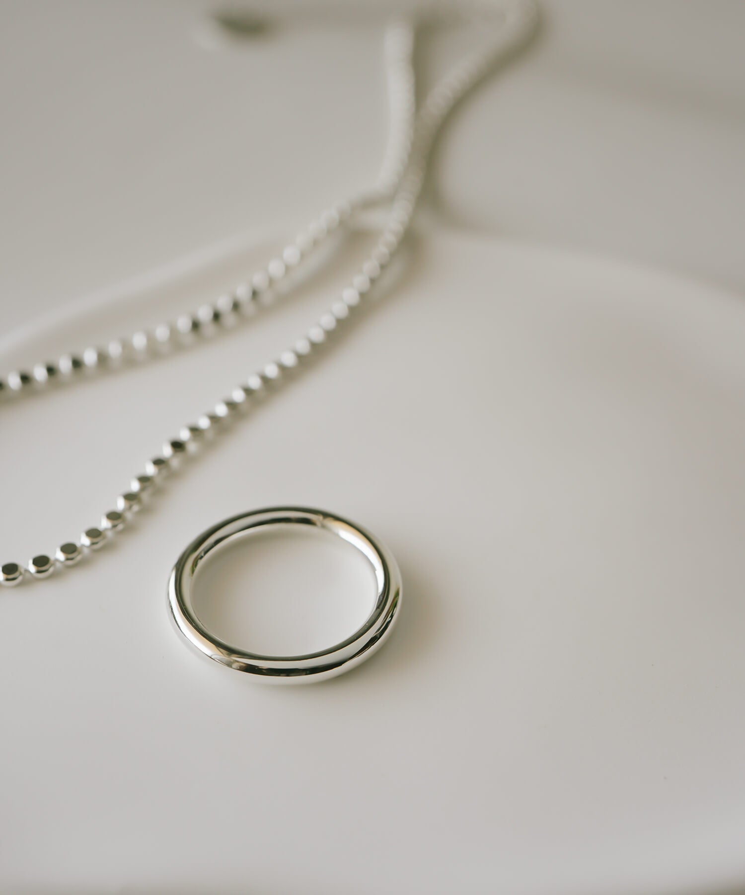 Full Round Plain Band Ring 3mm | AUREOLA-3MM