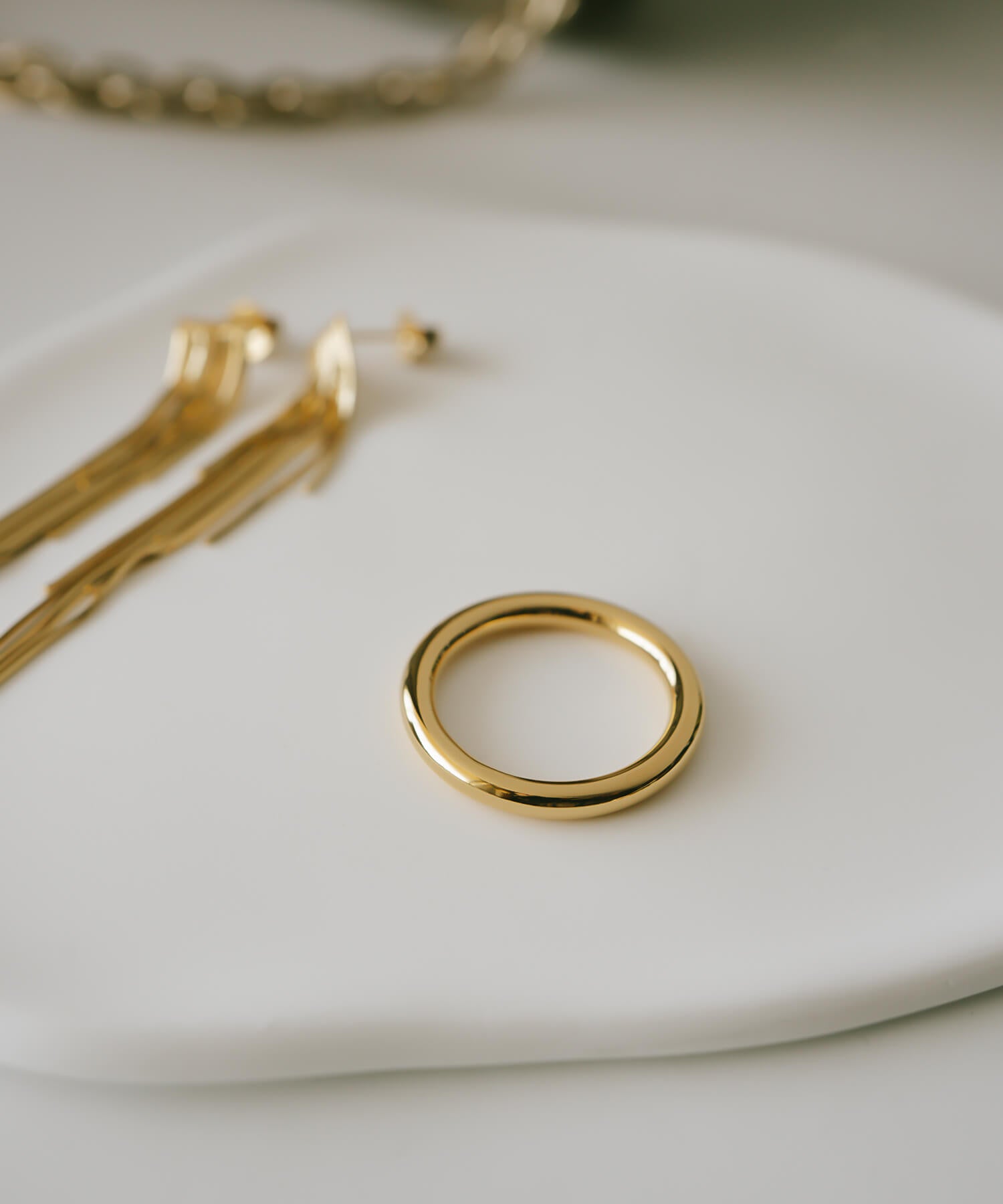 Full Round Plain Band Ring 3mm | AUREOLA-3MM