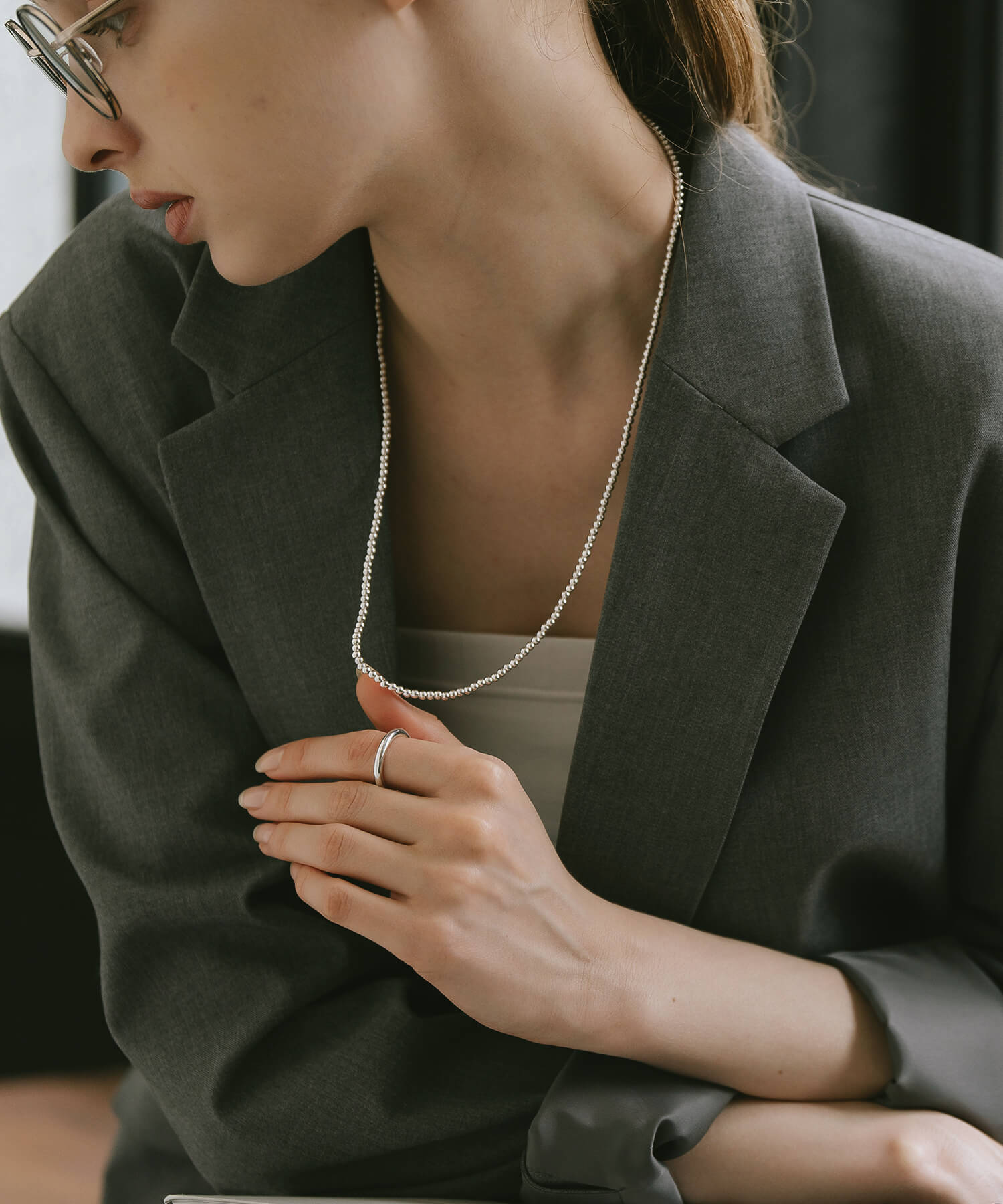 Full Round Plain Band Ring 3mm | AUREOLA-3MM