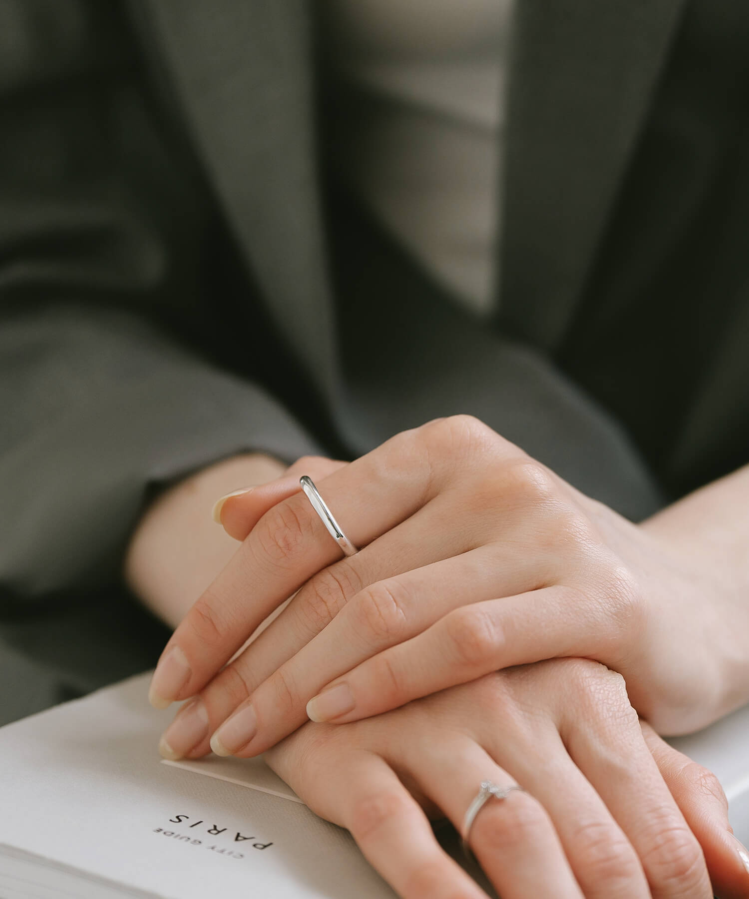 Full Round Plain Band Ring 3mm | AUREOLA-3MM