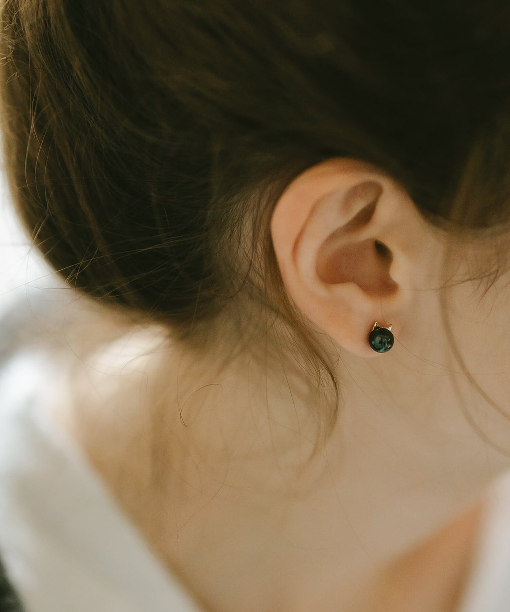 Fortune Cat Earring | FORTUNA CAT