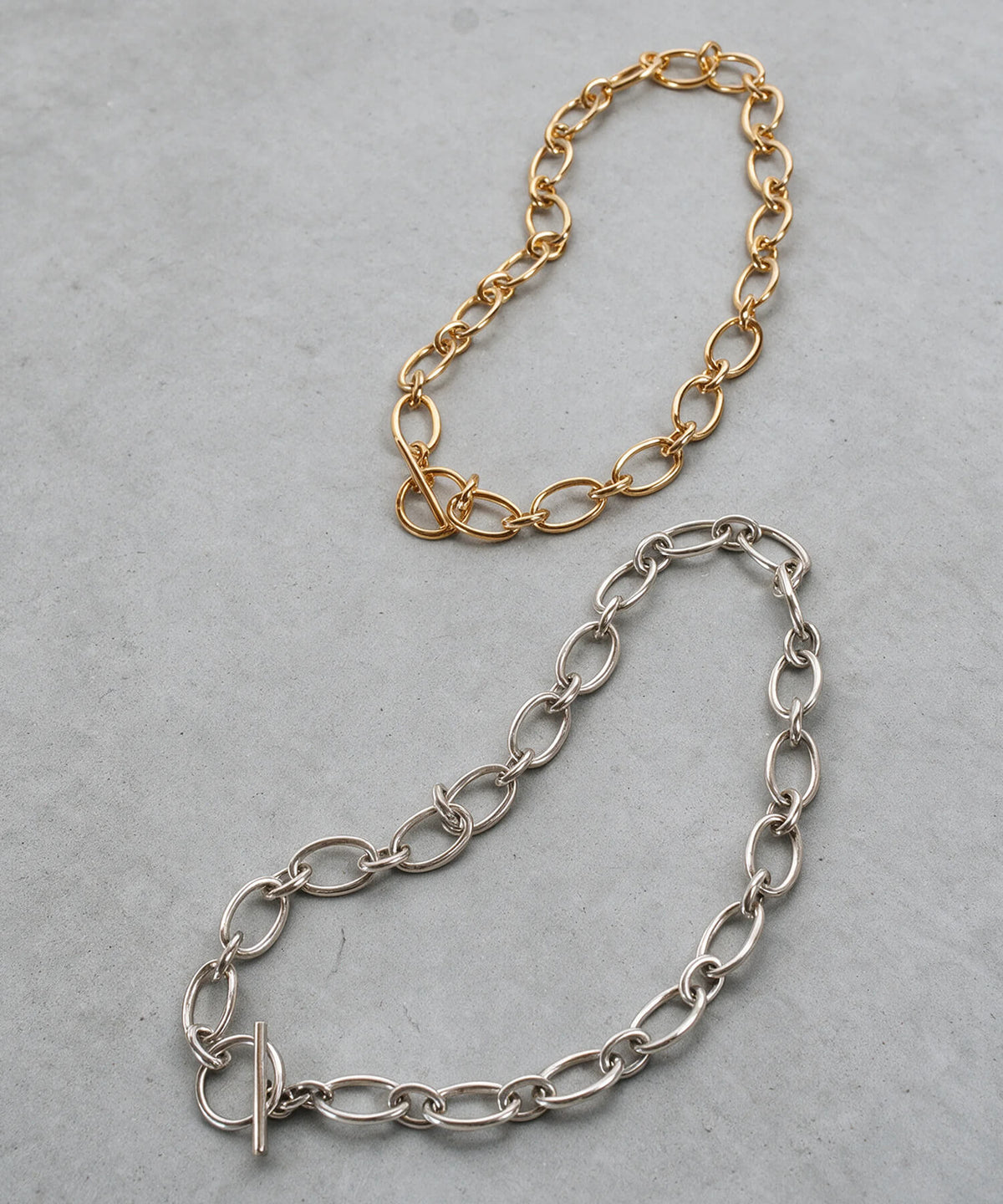 Sterling silver chunky chain choker | CARCHE