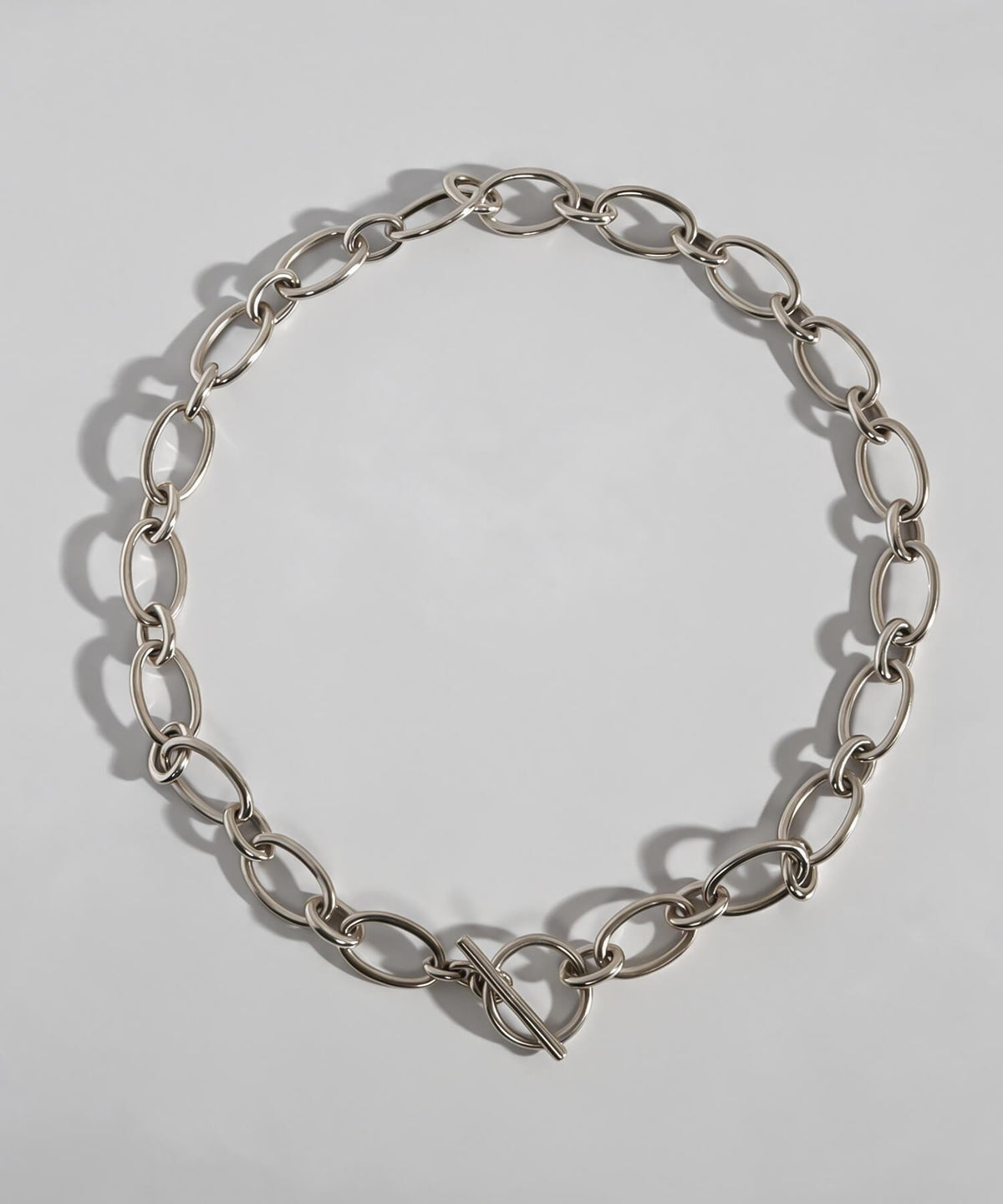 Sterling silver chunky chain choker | CARCHE