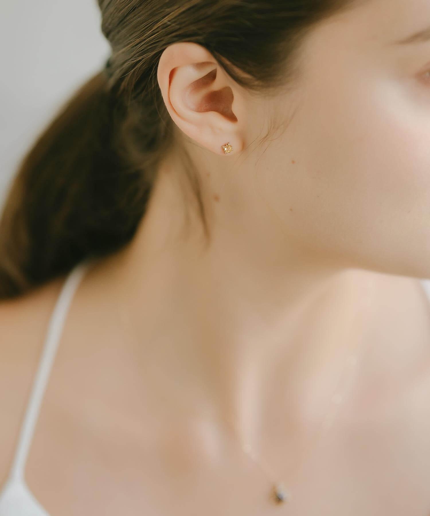 10K Gold Citrine Starburst Earrings | ENLILLE-STELLA