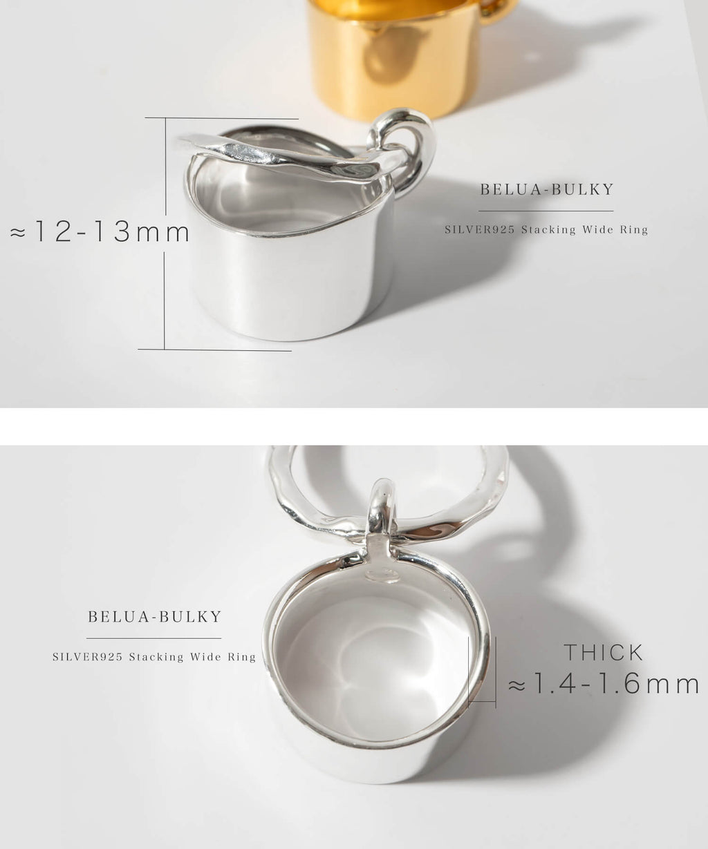 Stacking Wide Ring | BELUA-BULKY