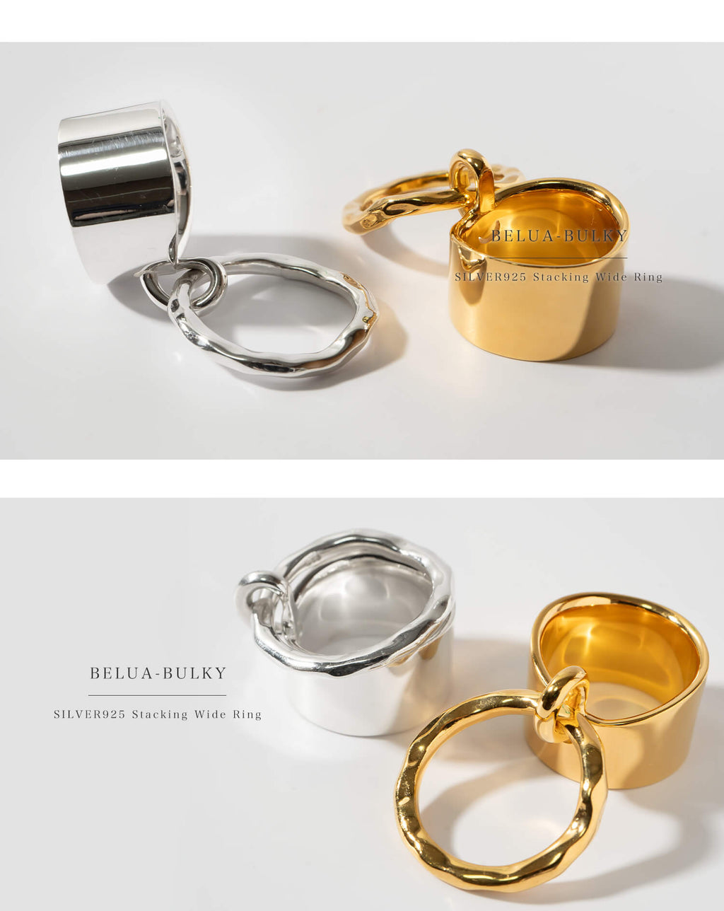 Stacking Wide Ring | BELUA-BULKY