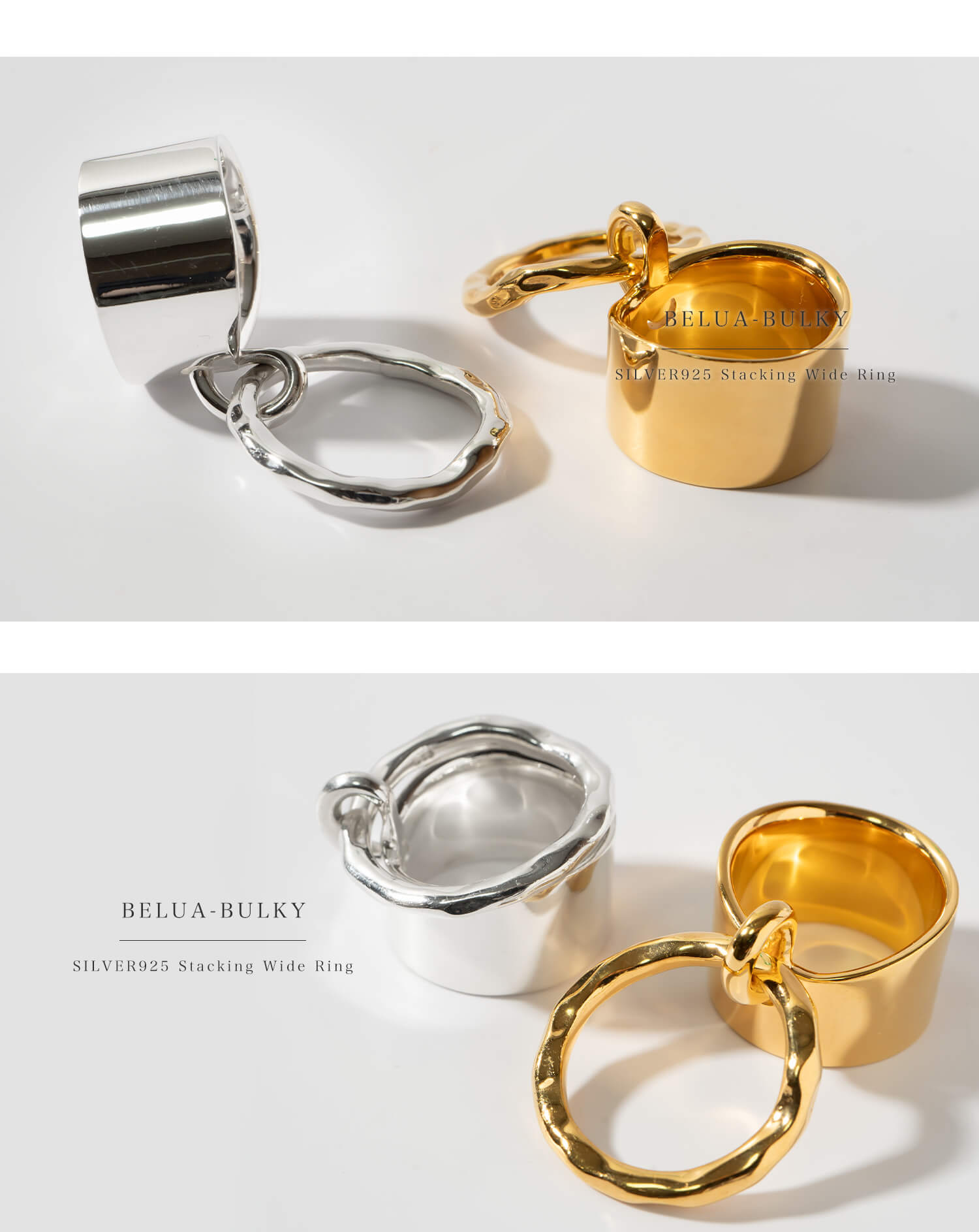 Stacking Wide Ring | BELUA-BULKY