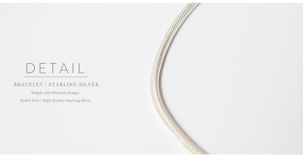 18K Gold Plated Sterling Silver Snake Chain Bracelet | VENEC-BR