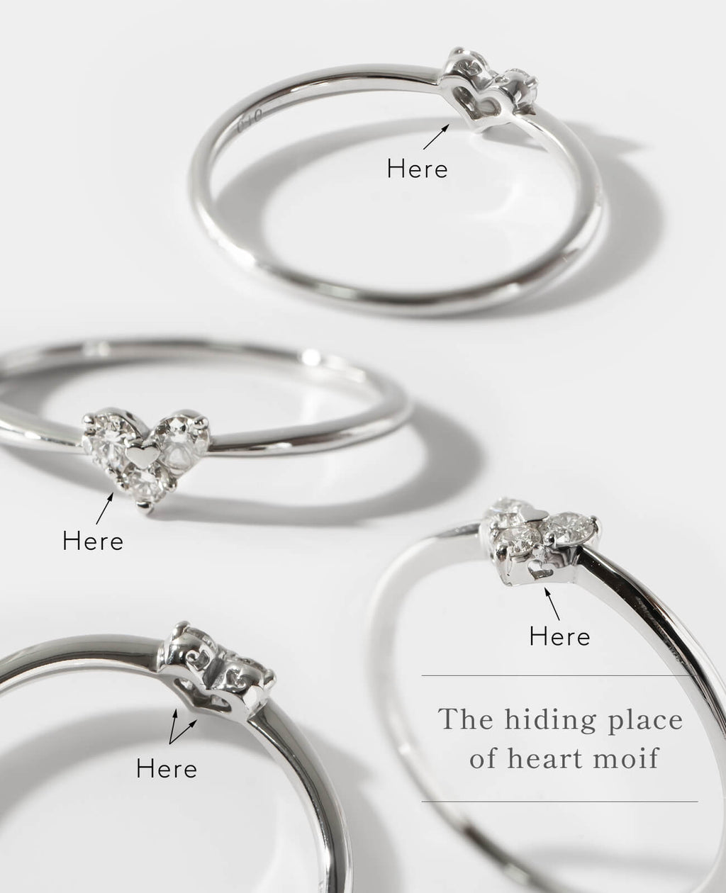 Heart Diamond Ring | MAJERTA