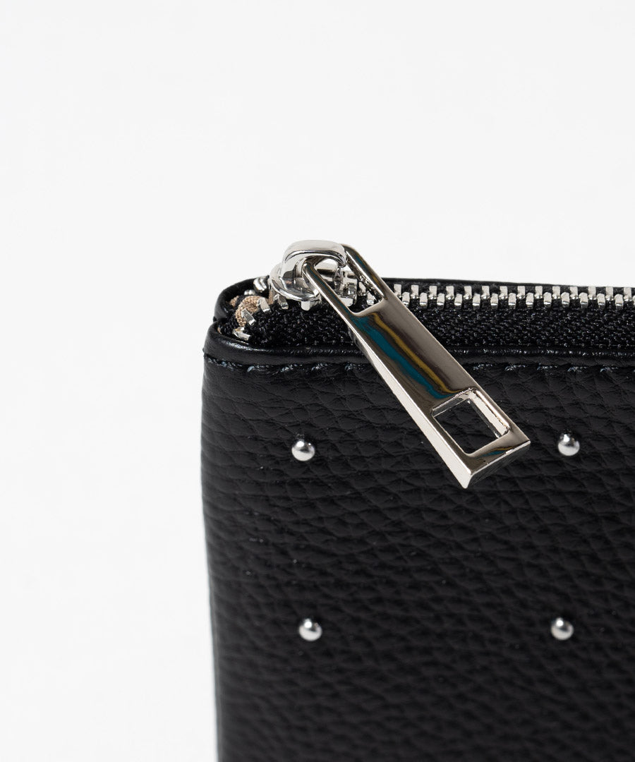 Dot leather pouch S