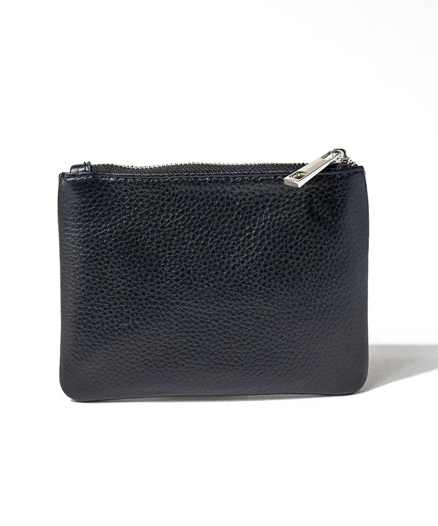 Studs Leather Pouch | DOT LEATHER POUCH S