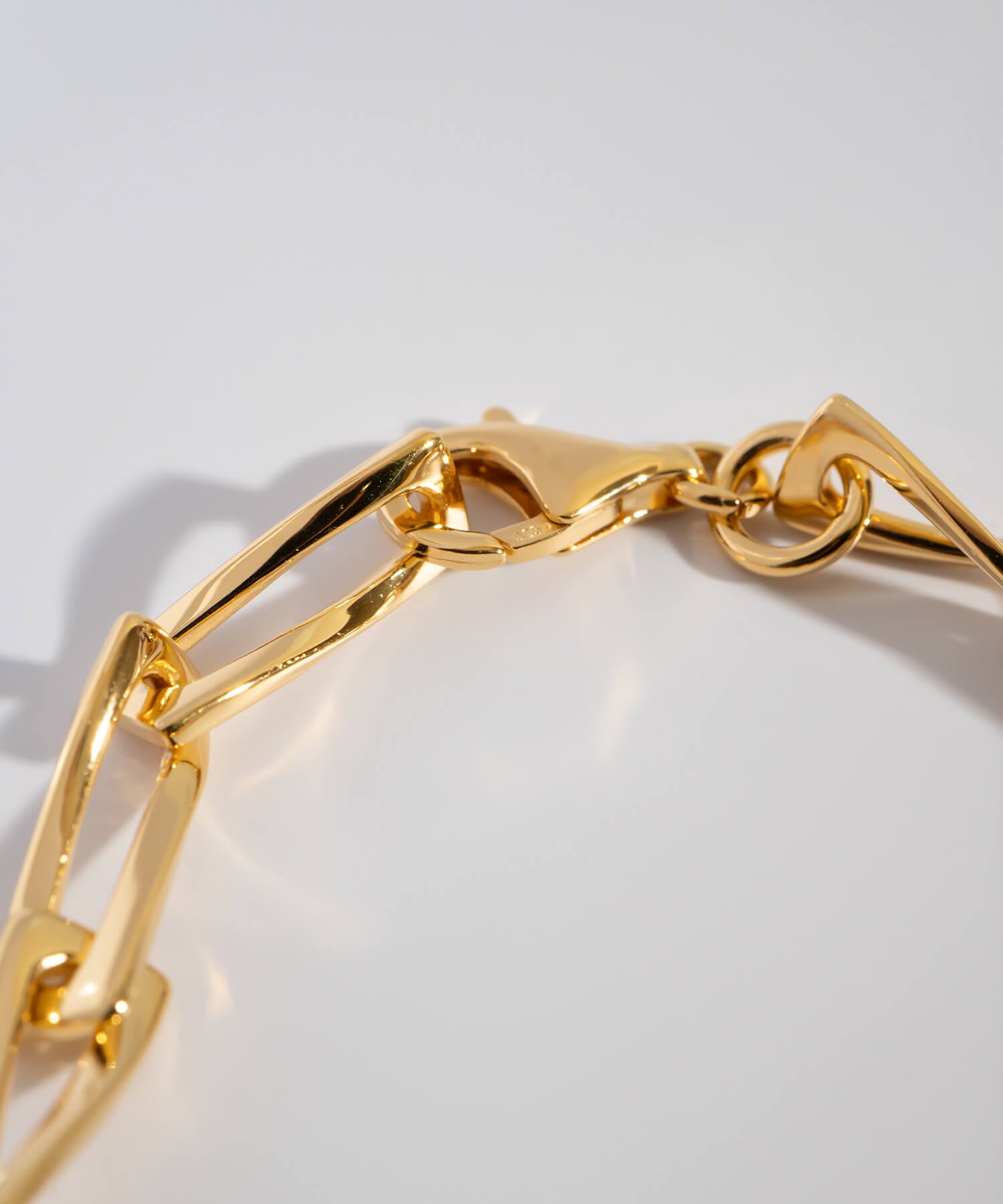 18K Gold Plated Sterling Silver Gentle Luster Chain Bracelet | EIVE